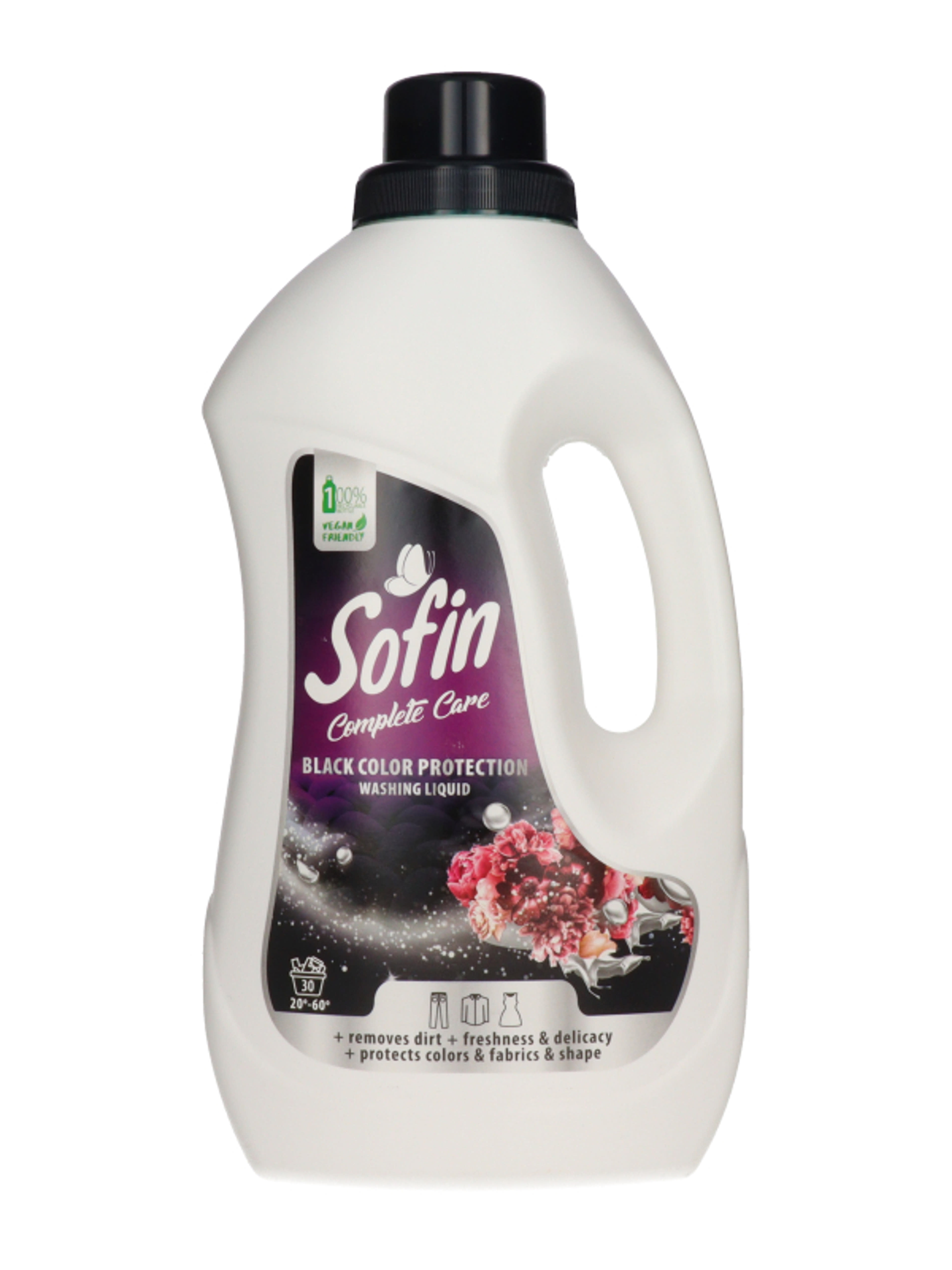 Sofin Care&Black mosógél sötét ruhákhoz 30 mosás - 1500 ml