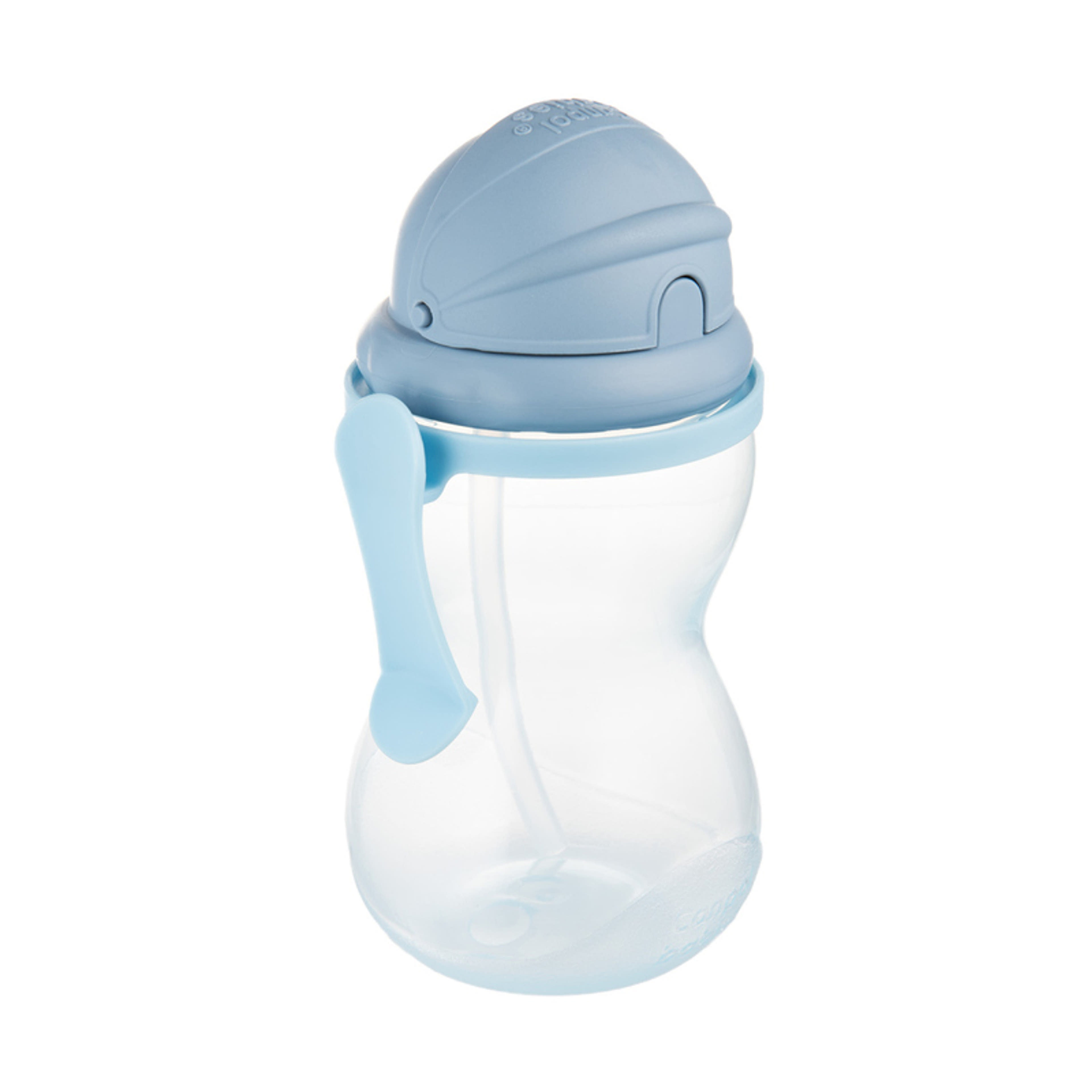 Canpol Babies Sport itatópohár szívószállal 12 hónapos kortól 370 ml /kék - 1 db