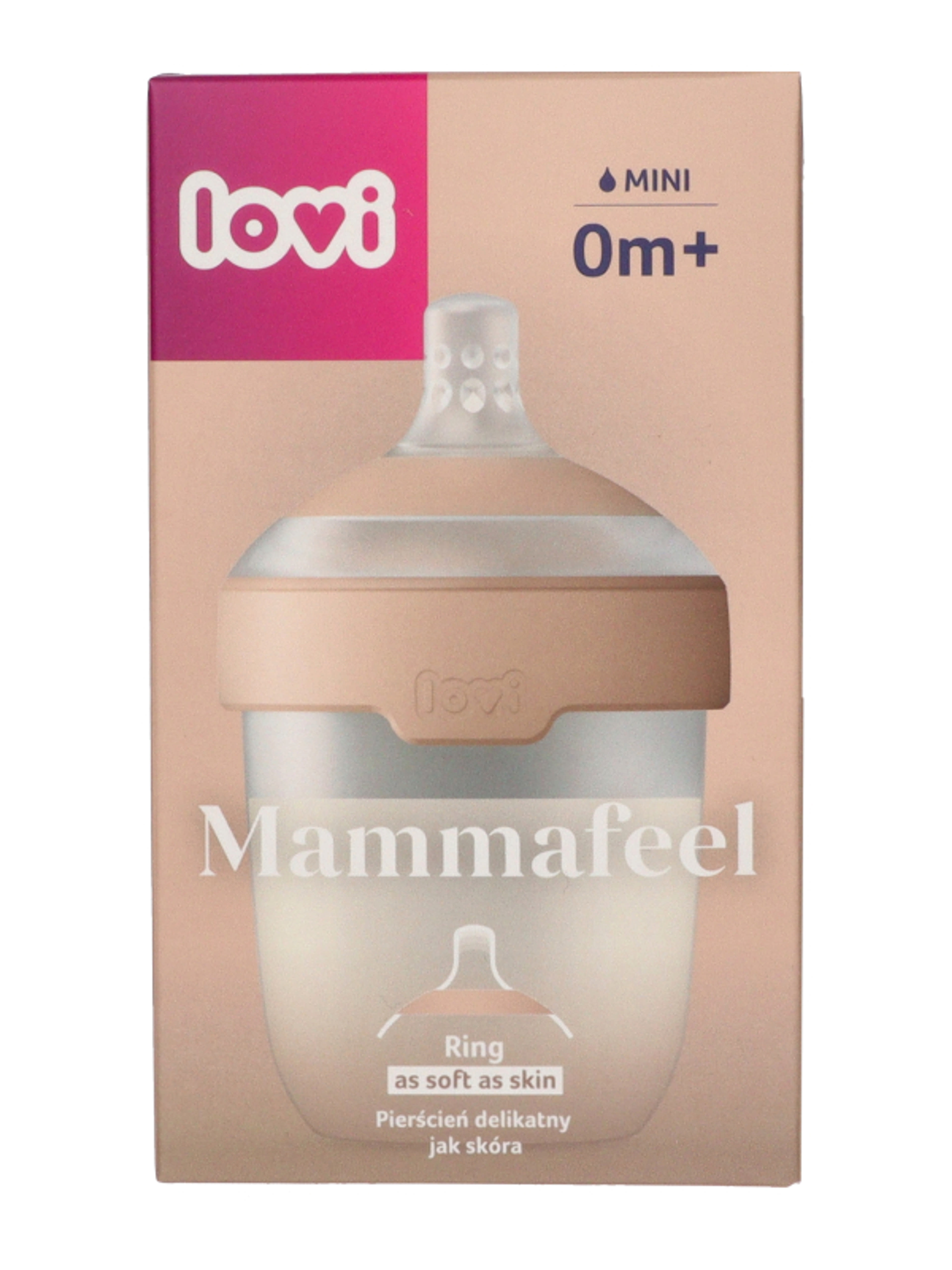 Lovi Mammafeel cumisüveg újszülött kortól 150 ml - 1 db