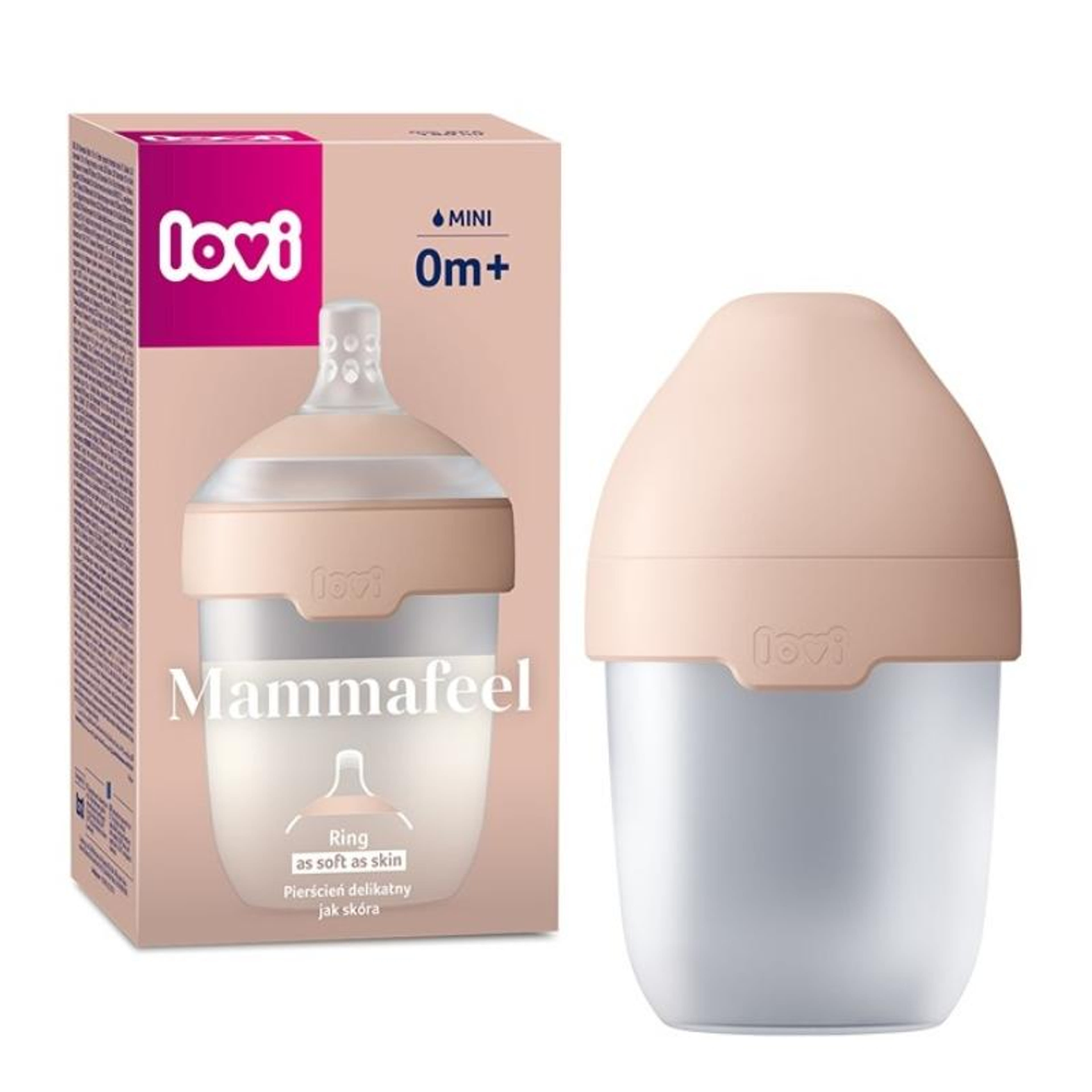 Lovi Mammafeel cumisüveg újszülött kortól 150 ml - 1 db-2