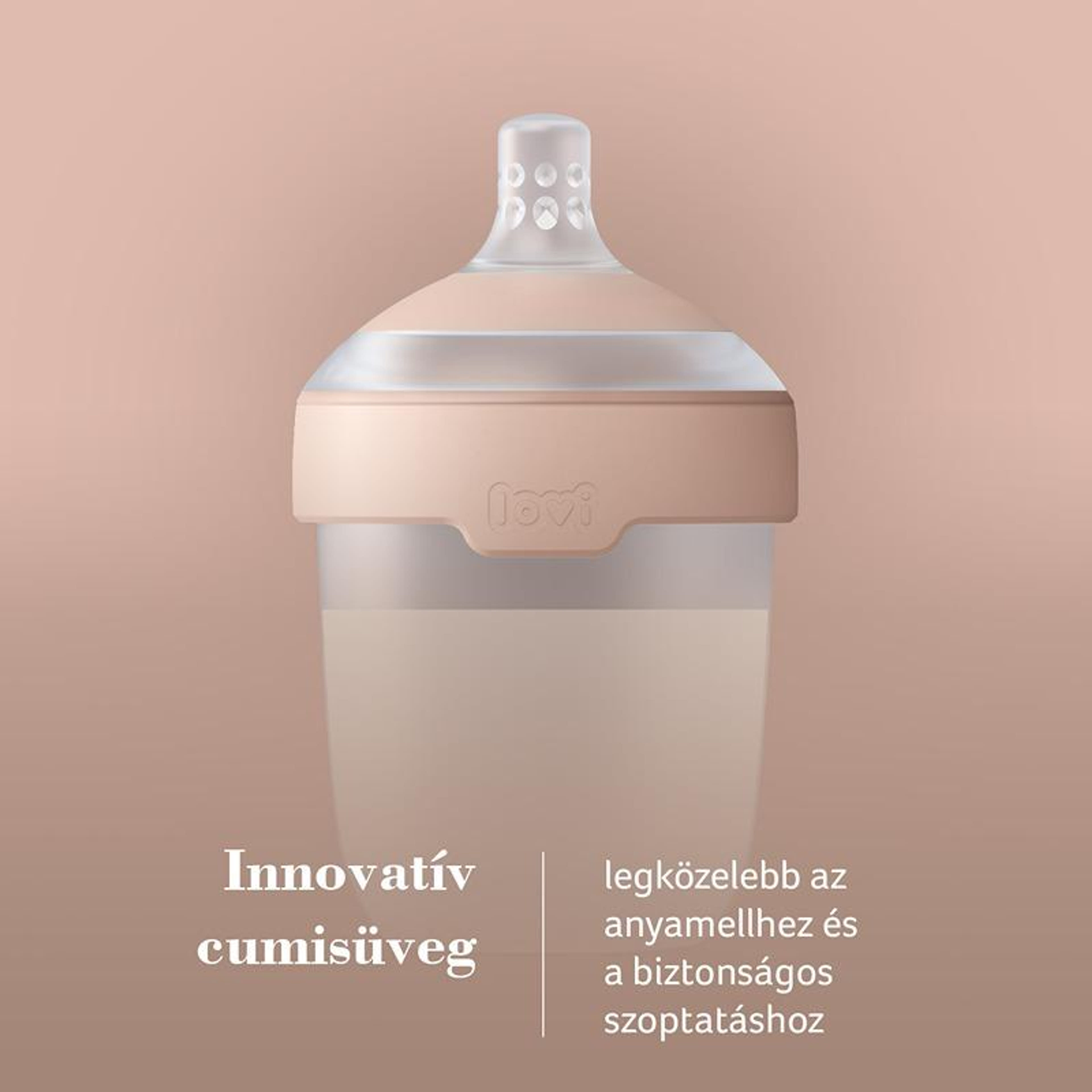 Lovi Mammafeel cumisüveg újszülött kortól 150 ml - 1 db-3