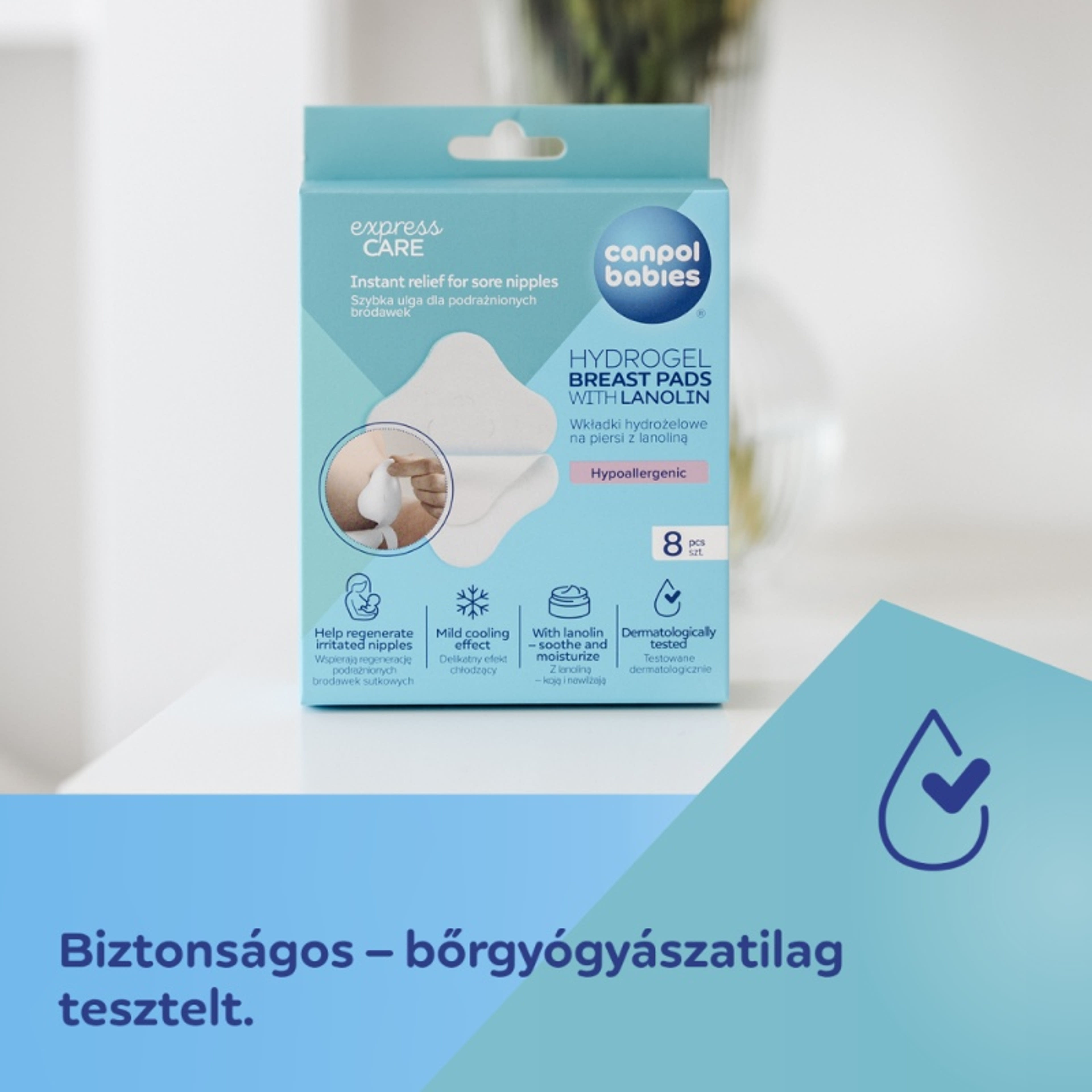 Canpol Babies mellnyugtató párnák lanolinnal - 8 db-3
