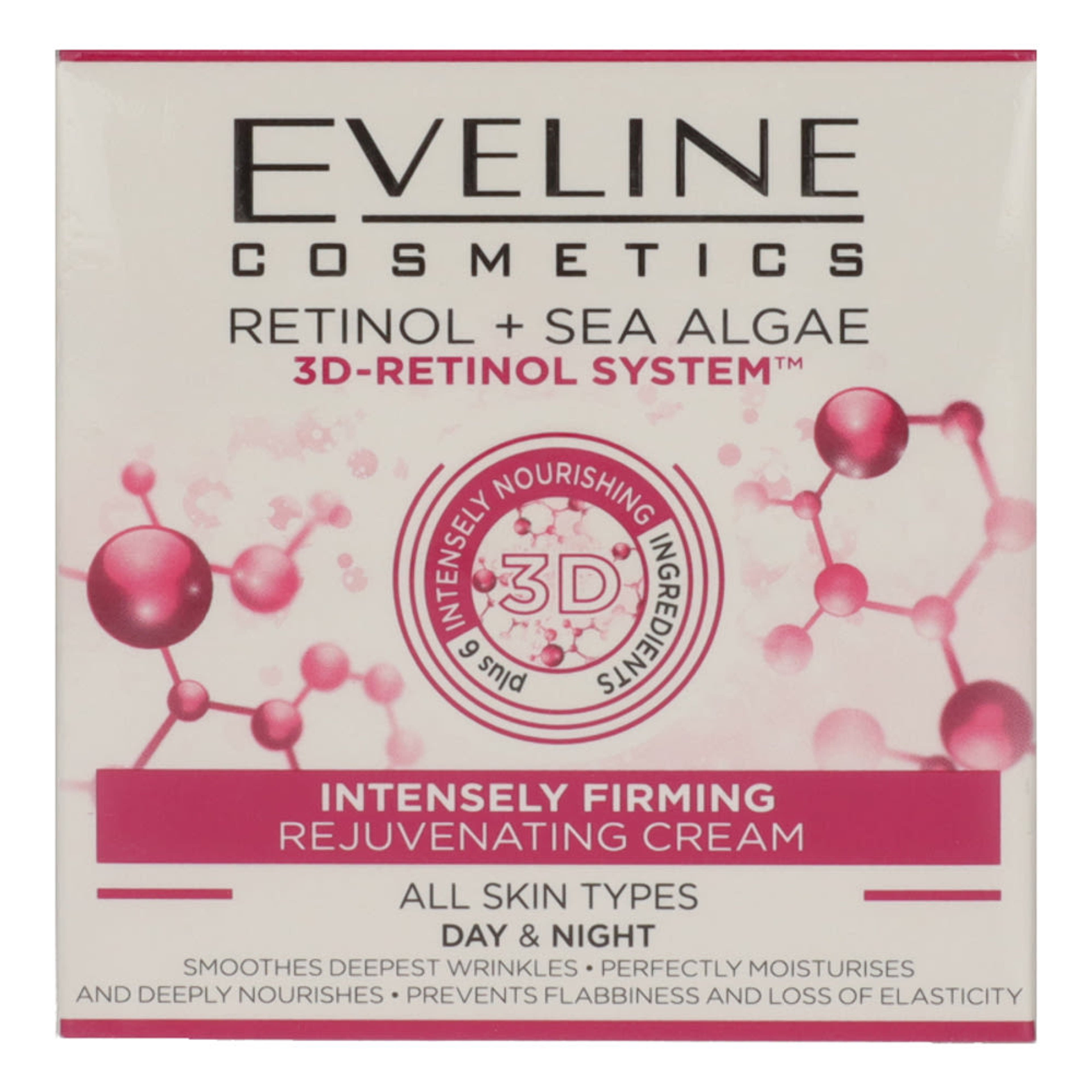 Eveline Retinol+Tengeri Alga nappali/éjszakai feszesítő krém - 50 ml