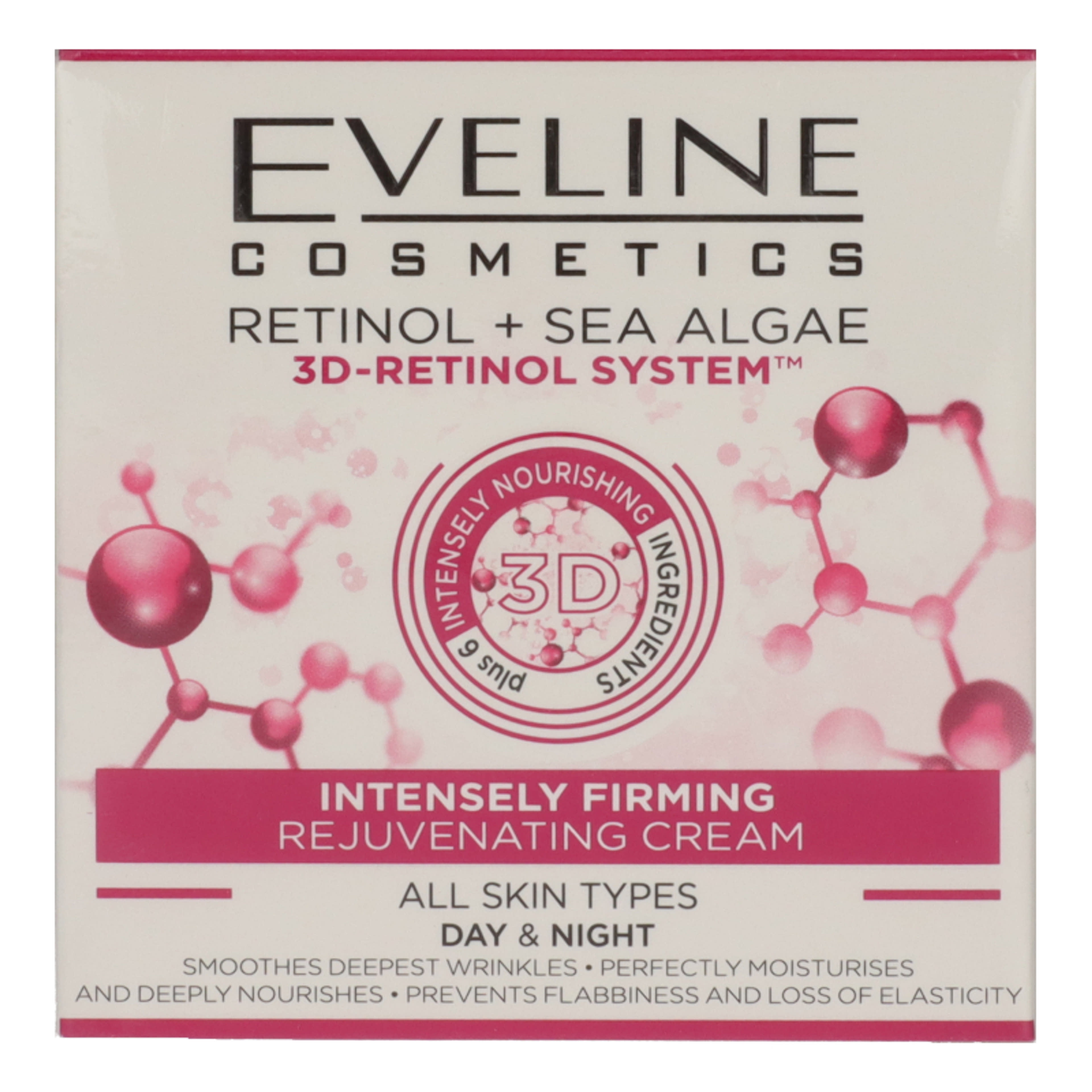 Eveline Retinol+Tengeri Alga nappali/éjszakai feszesítő krém - 50 ml
