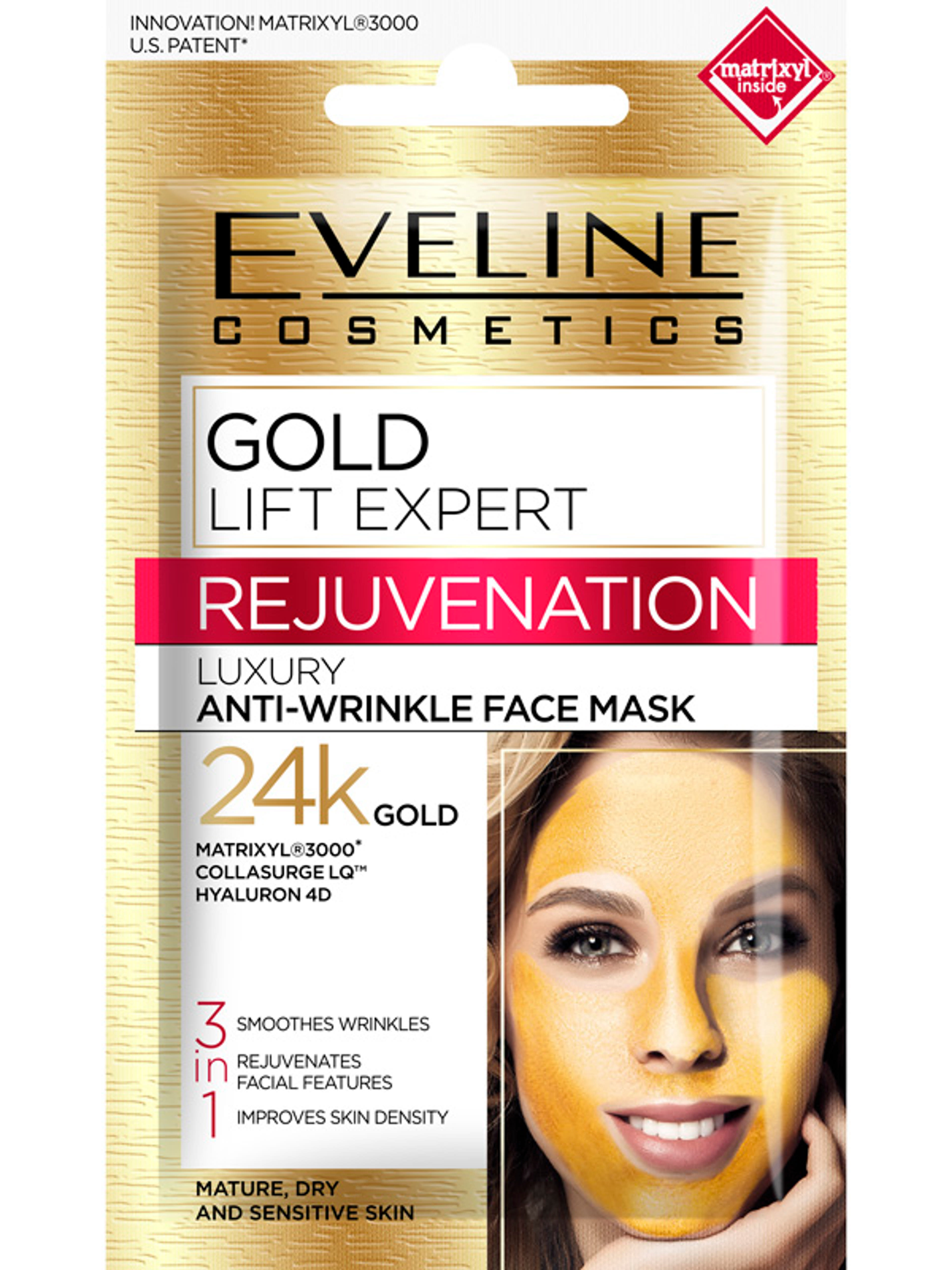 Eveline Gold Lift ránctalanító arcmaszk - 7 ml-2