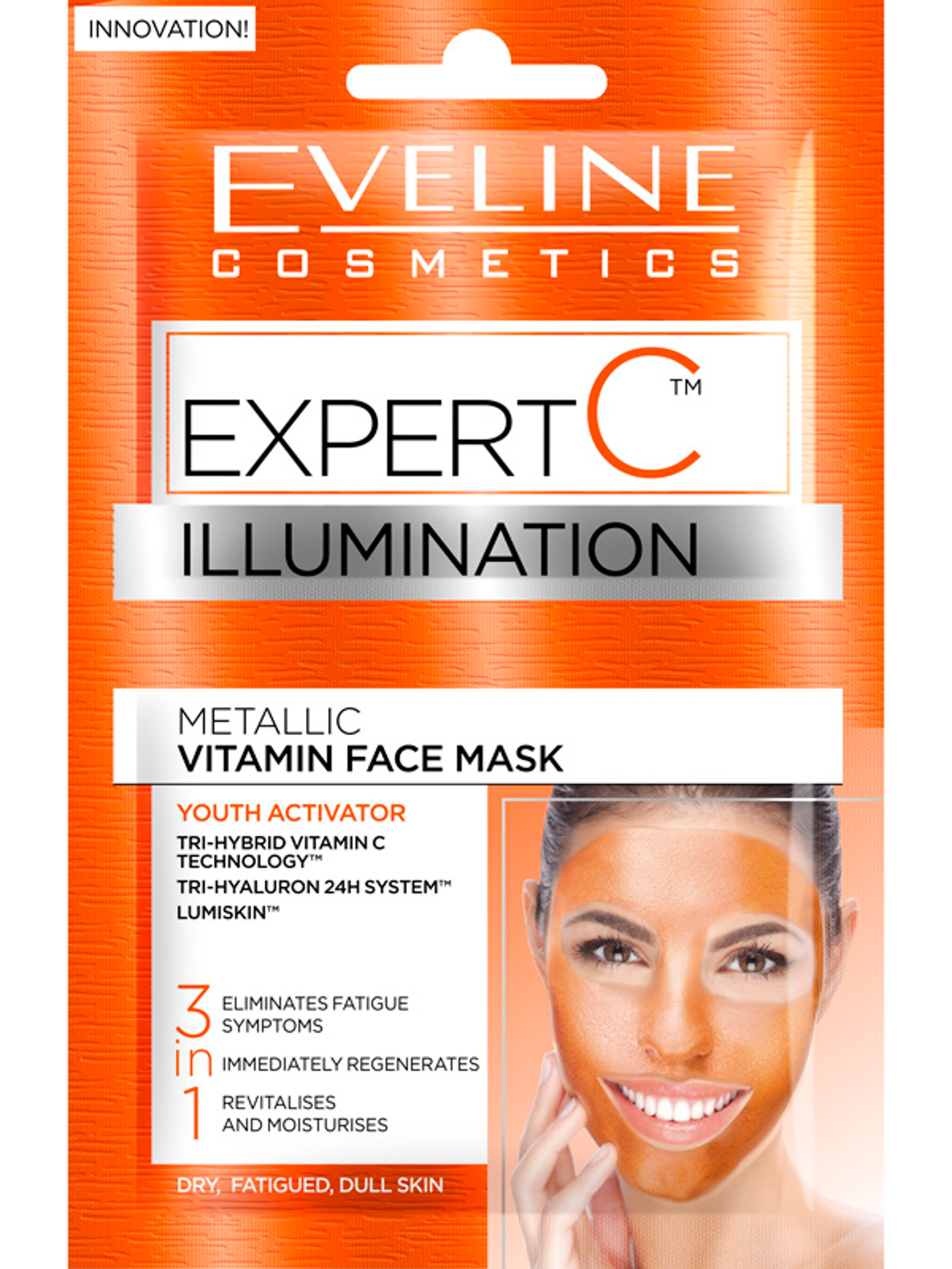 Eveline Expert C Illumination 3in1 arcmaszk (2x5 ml) - 10 ml-1