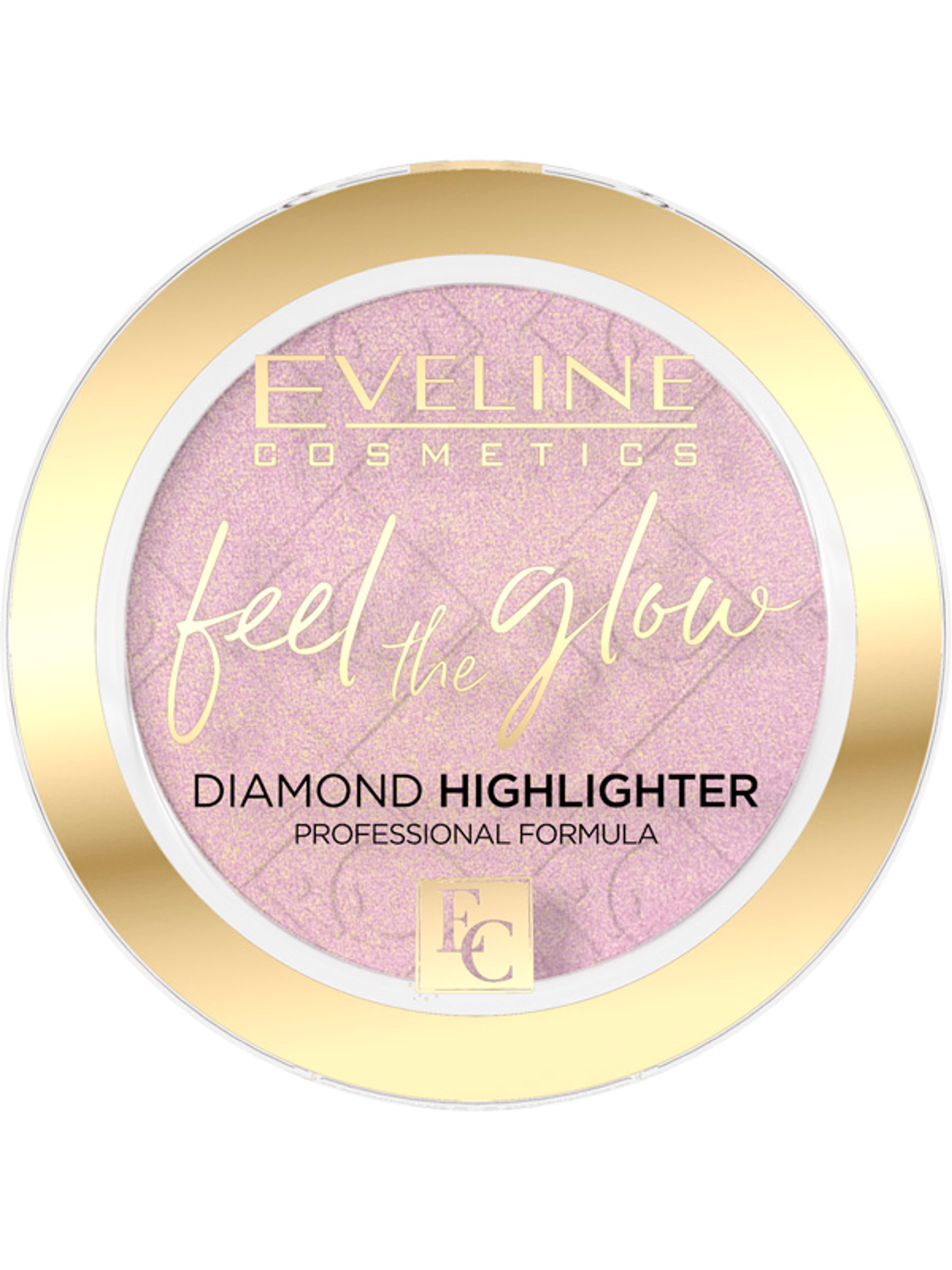 Eveline Feel the Glow Diamond highlighter/03 rose gold - 1 db-1