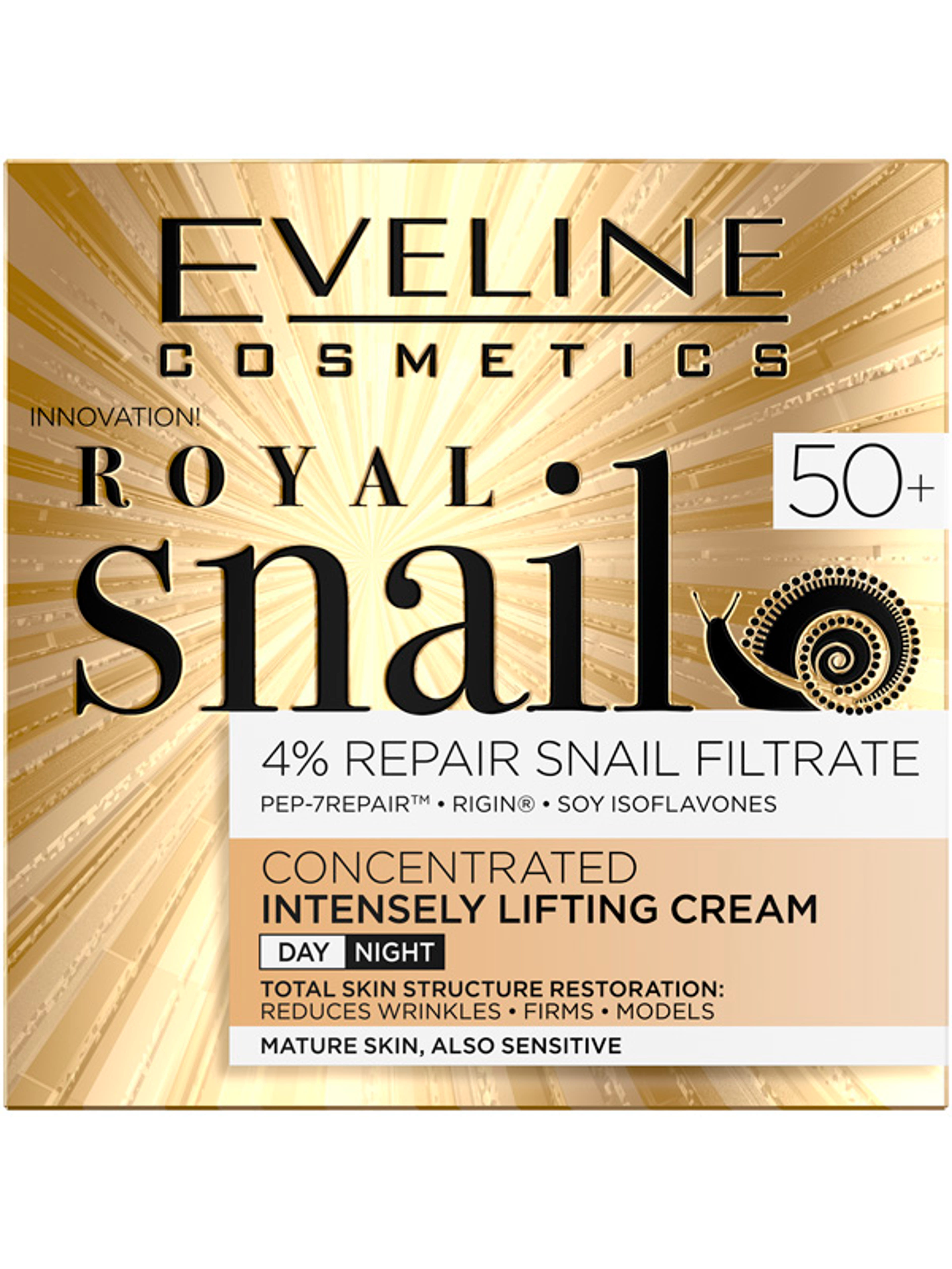 Eveline Royal Snail 50+ nappali és éjszakai krém - 50 ml-1