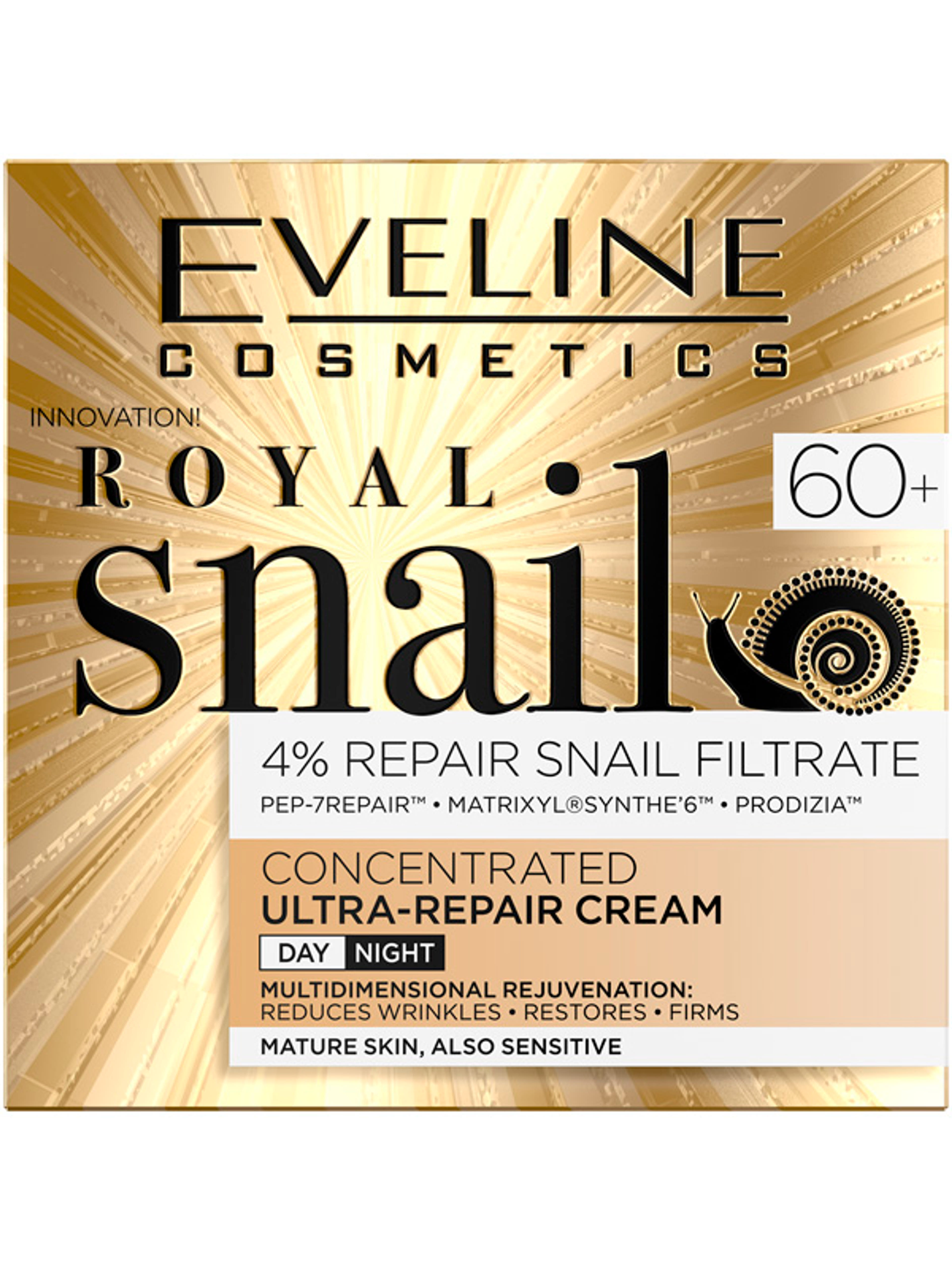Eveline Royal Snail 60+ nappali/éjszakai krém - 50 ml-1