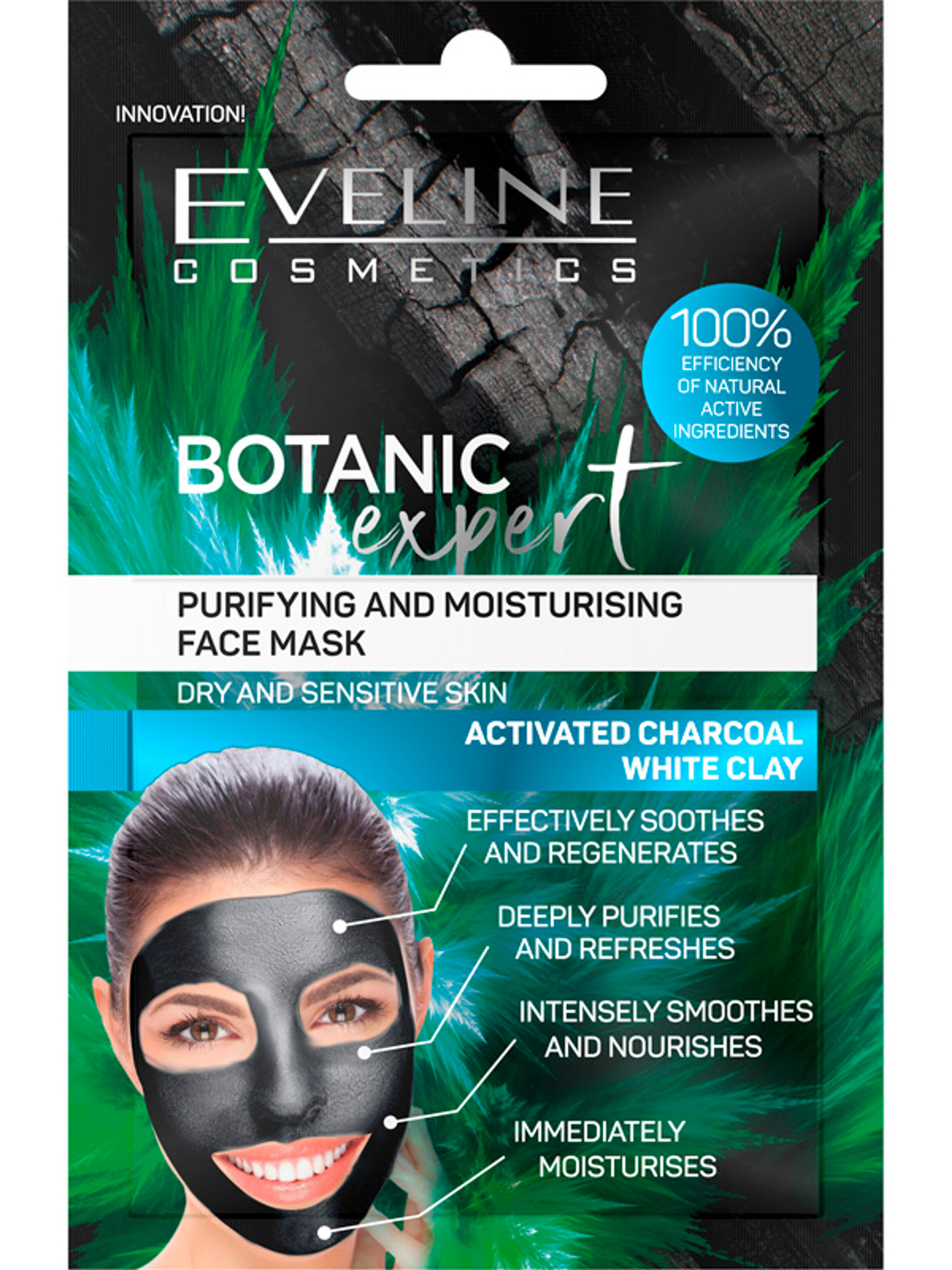 Eveline Botanic Expert hidratáló arcmaszk 2 db - 5 ml