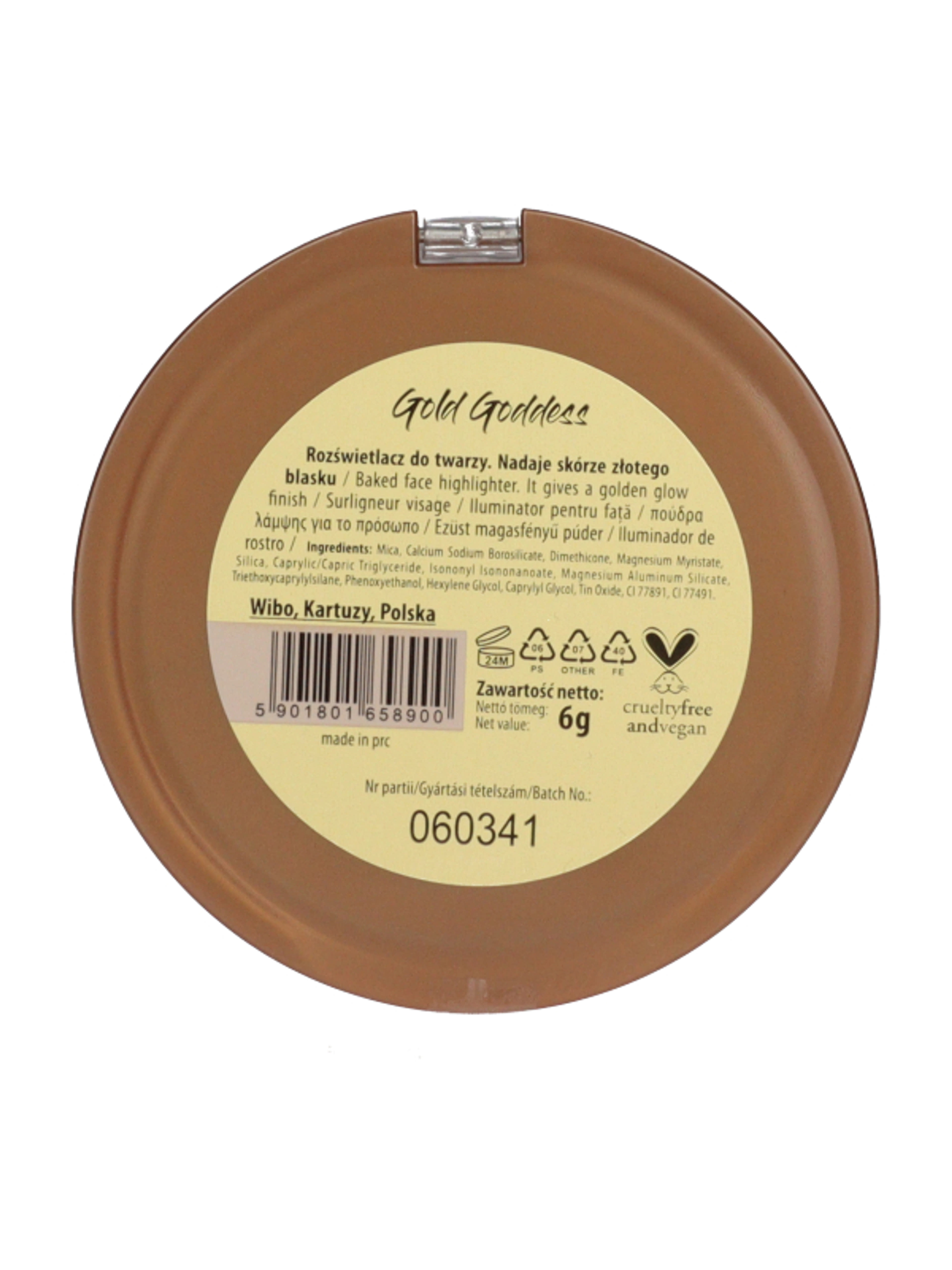 Lovely highlighter gold goddess - 1 db-4