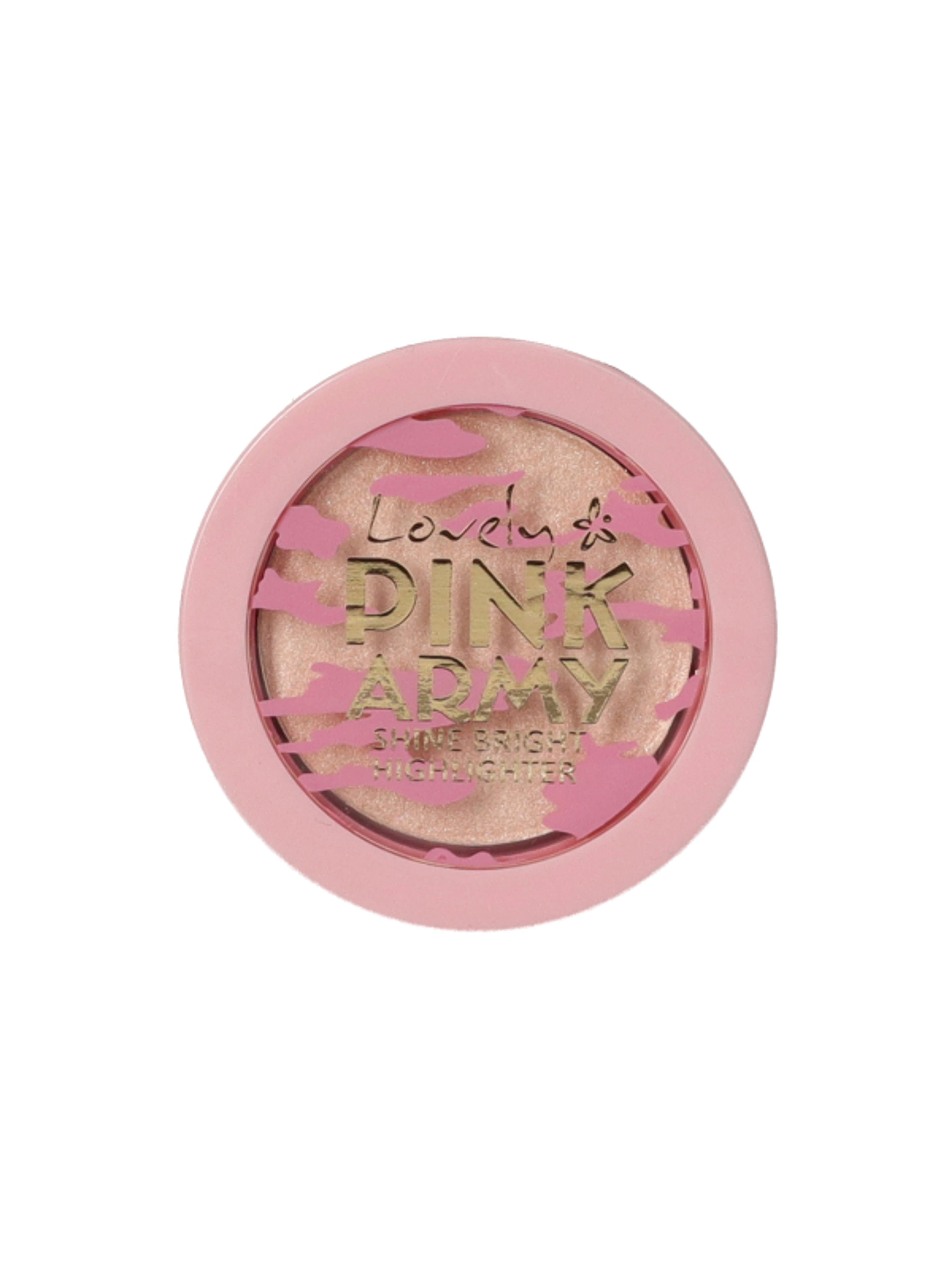 Lovely Shine Bright Pink Army highlighter - 1 db