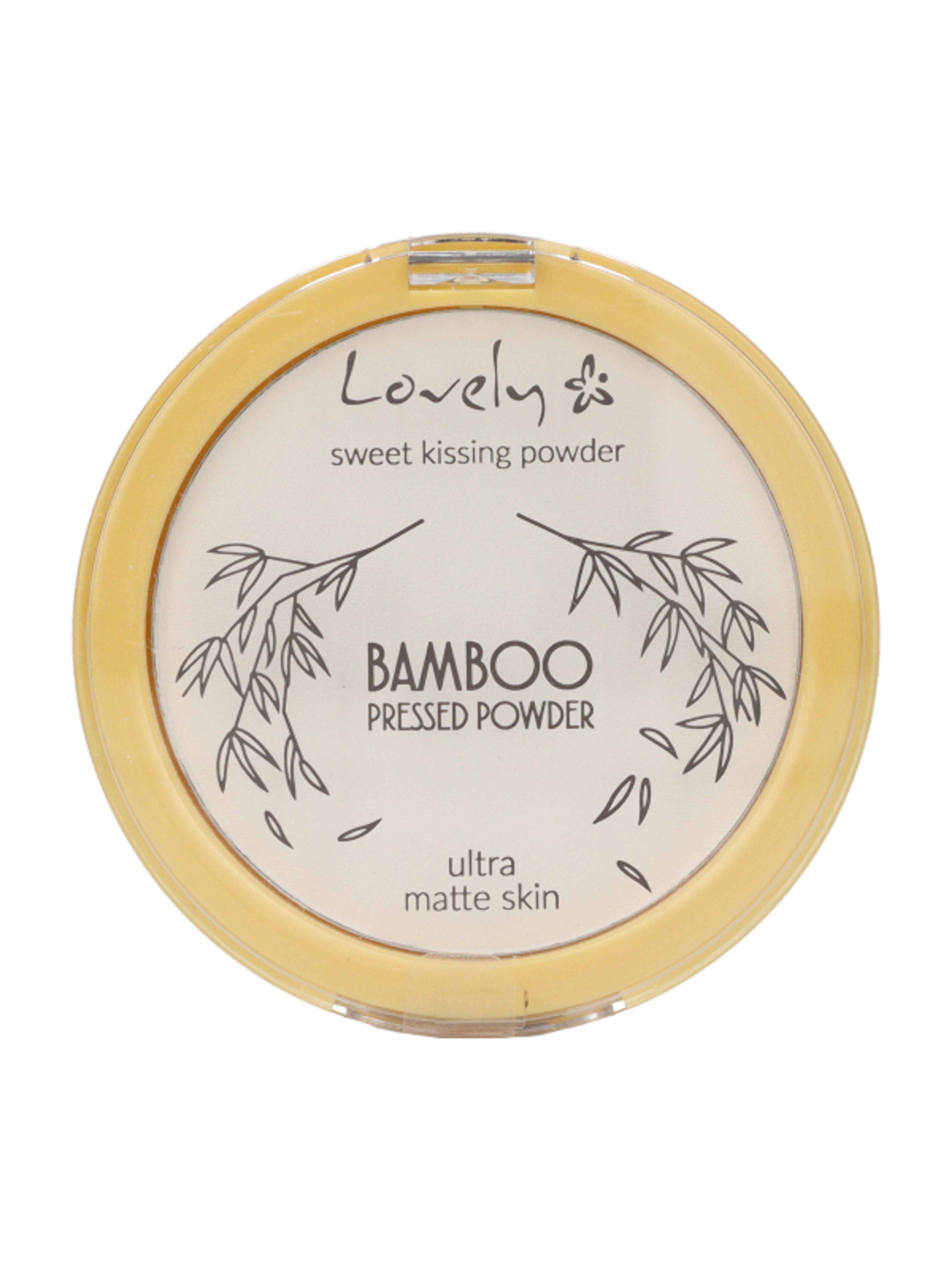 Lovely Bamboo Pressed púder - 1 db