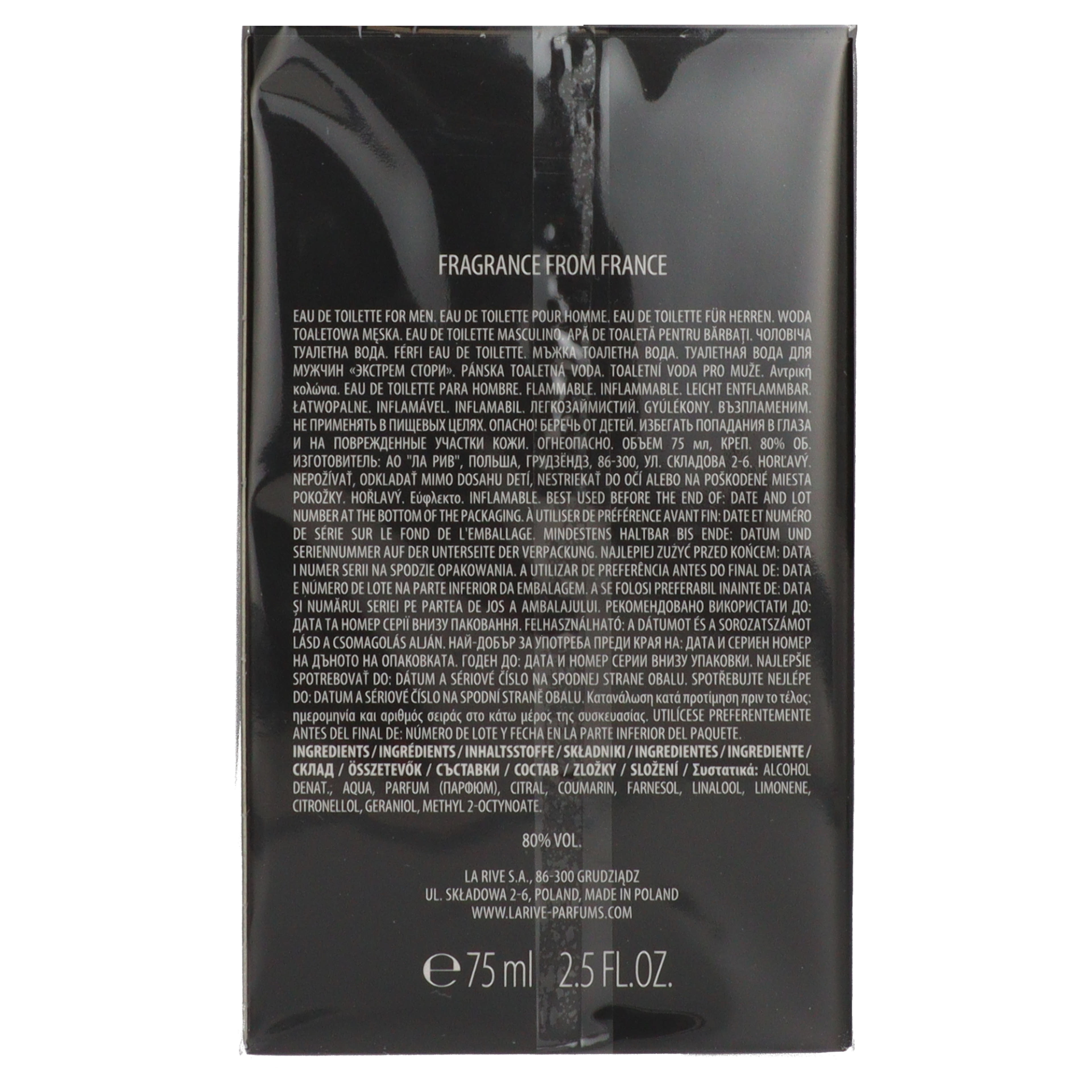 La Rive Extreme Story férfi Eau De Toilette - 75 ml-3