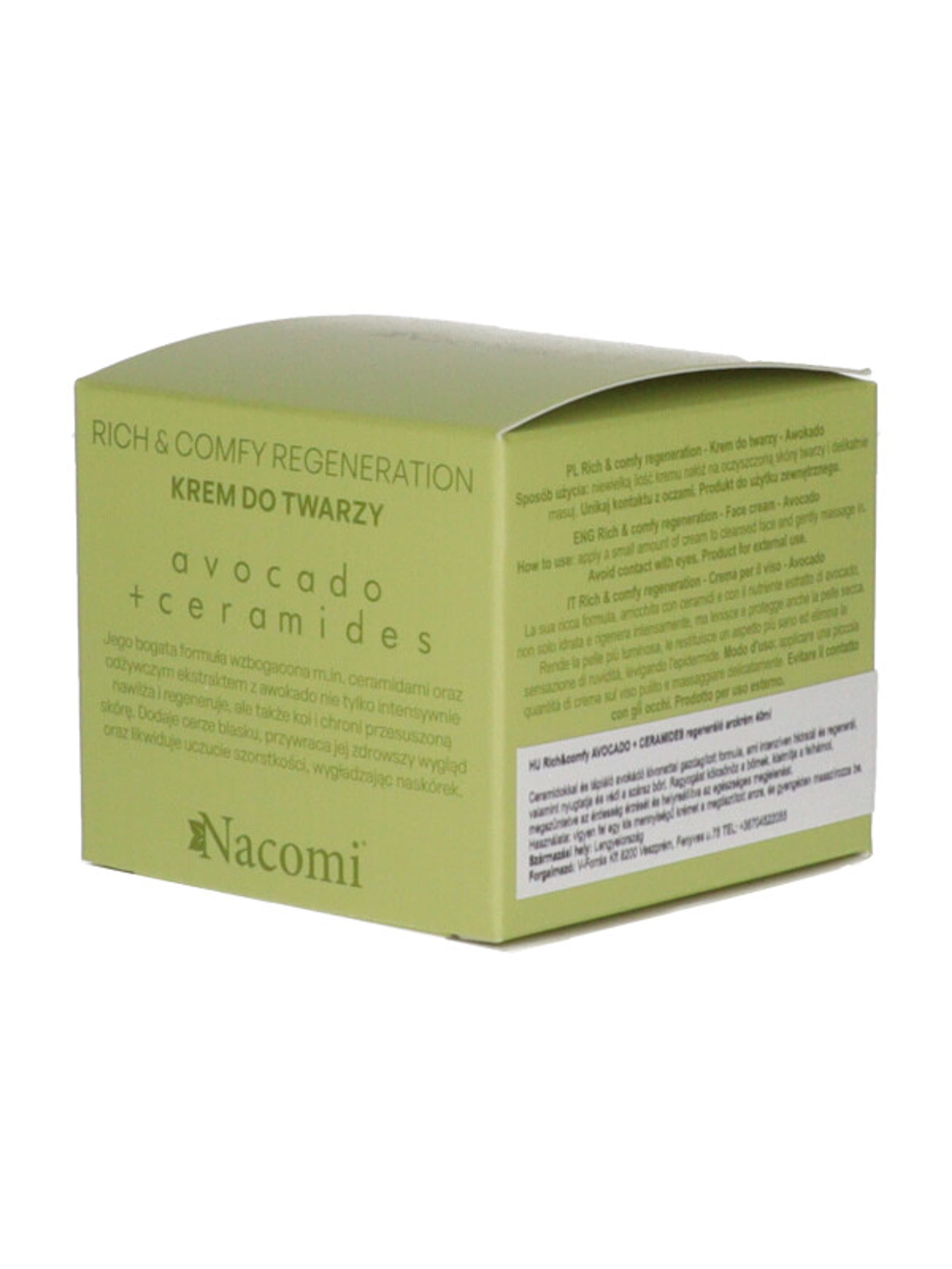 Nacomi Rich&Comfy arckrém avokádóval és ceramiddal - 38 g-2