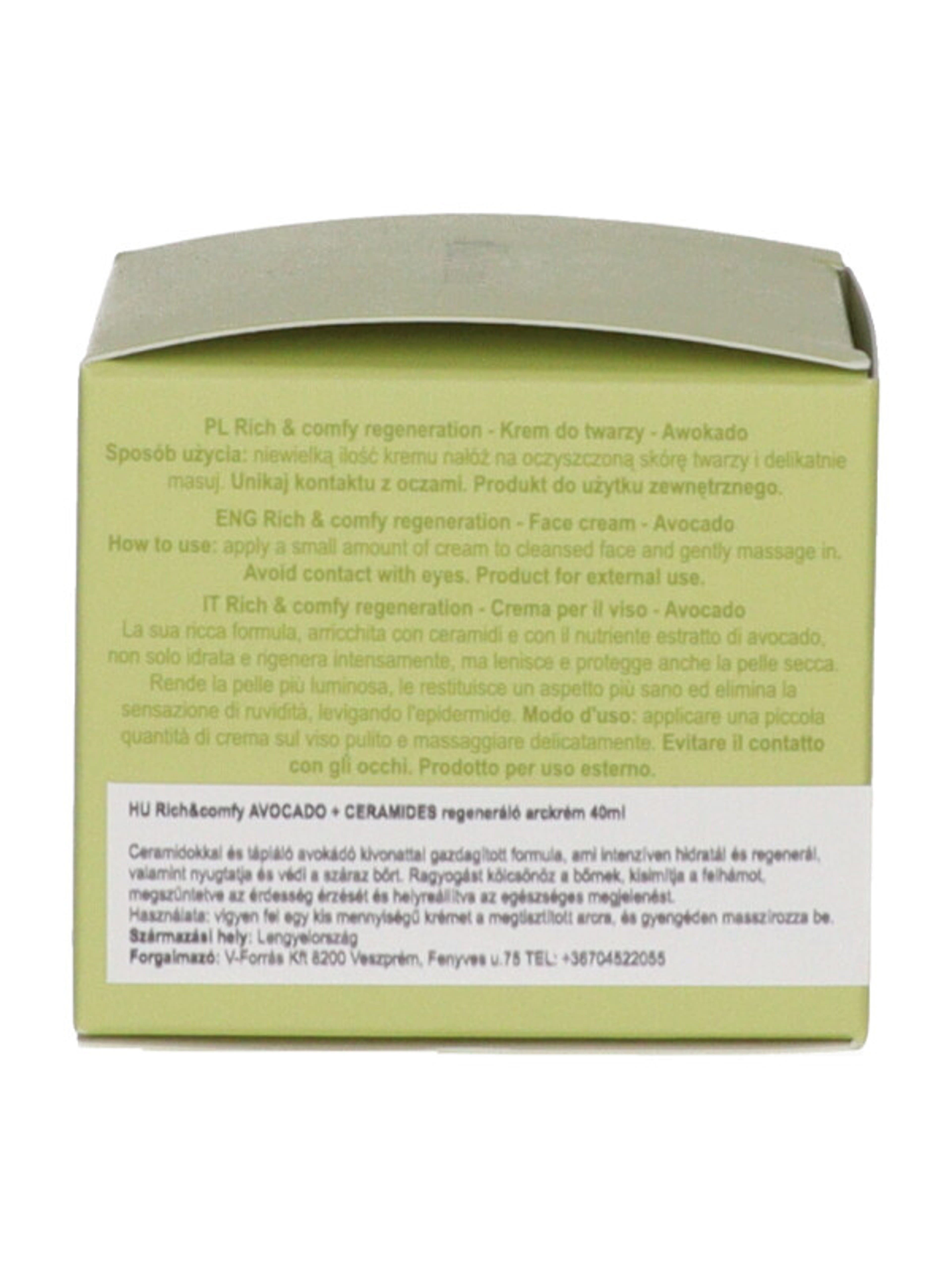Nacomi Rich&Comfy arckrém avokádóval és ceramiddal - 38 g-3