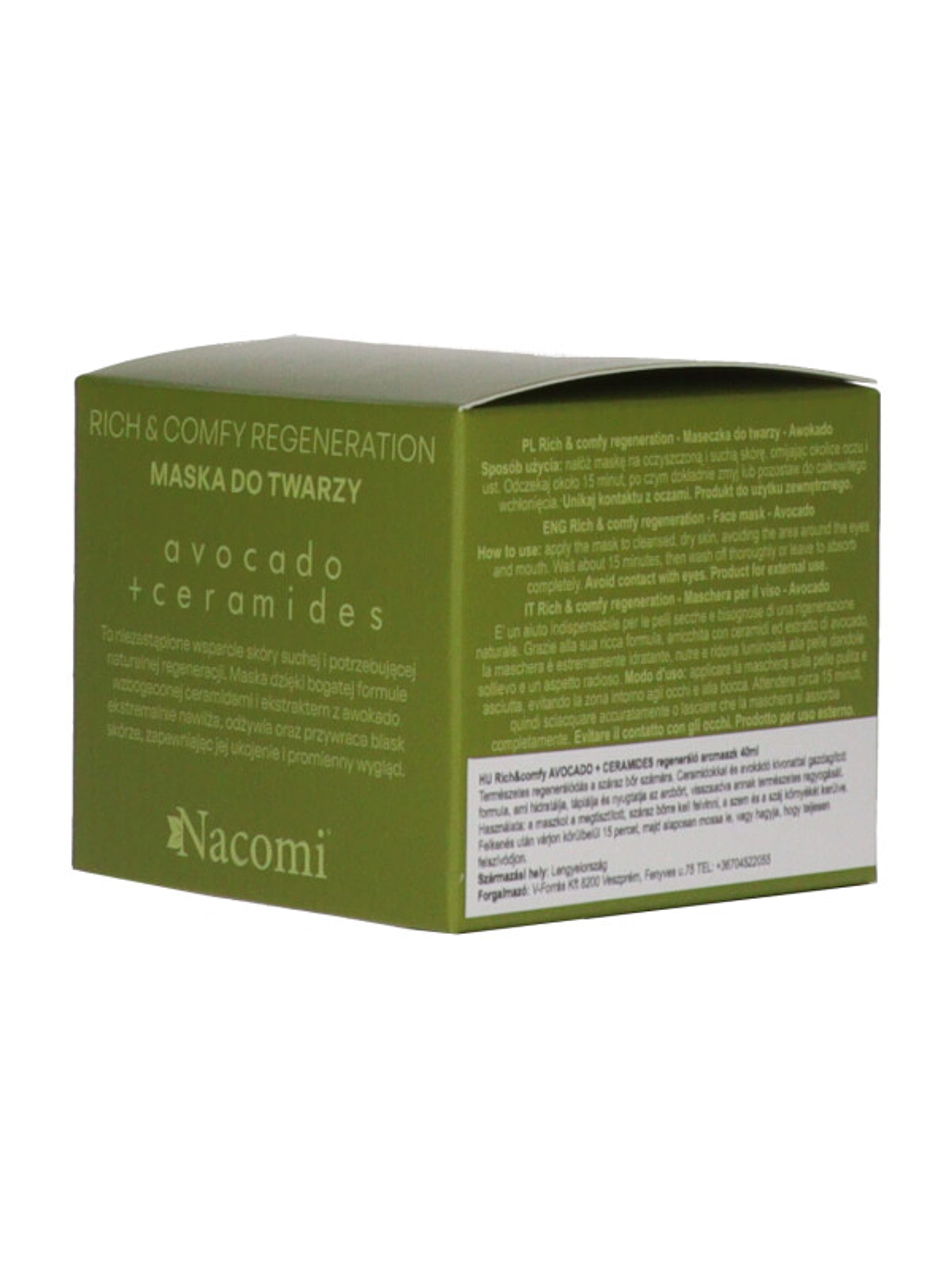 Nacomi Rich&Comfy arcmaszk avokádóval és ceramiddal - 50 g-4