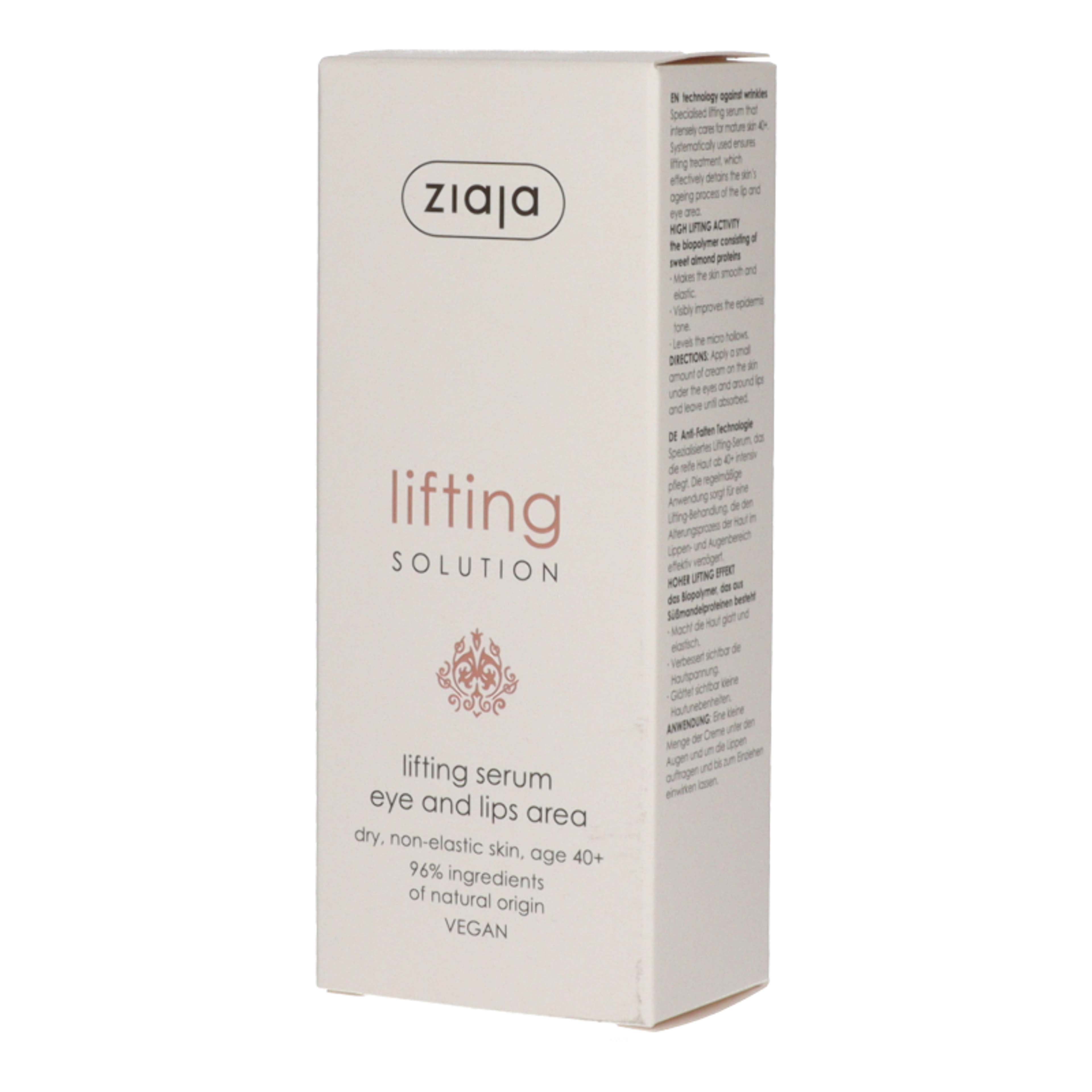 Ziaja Lifting bőremelő szérum - 50 ml-2