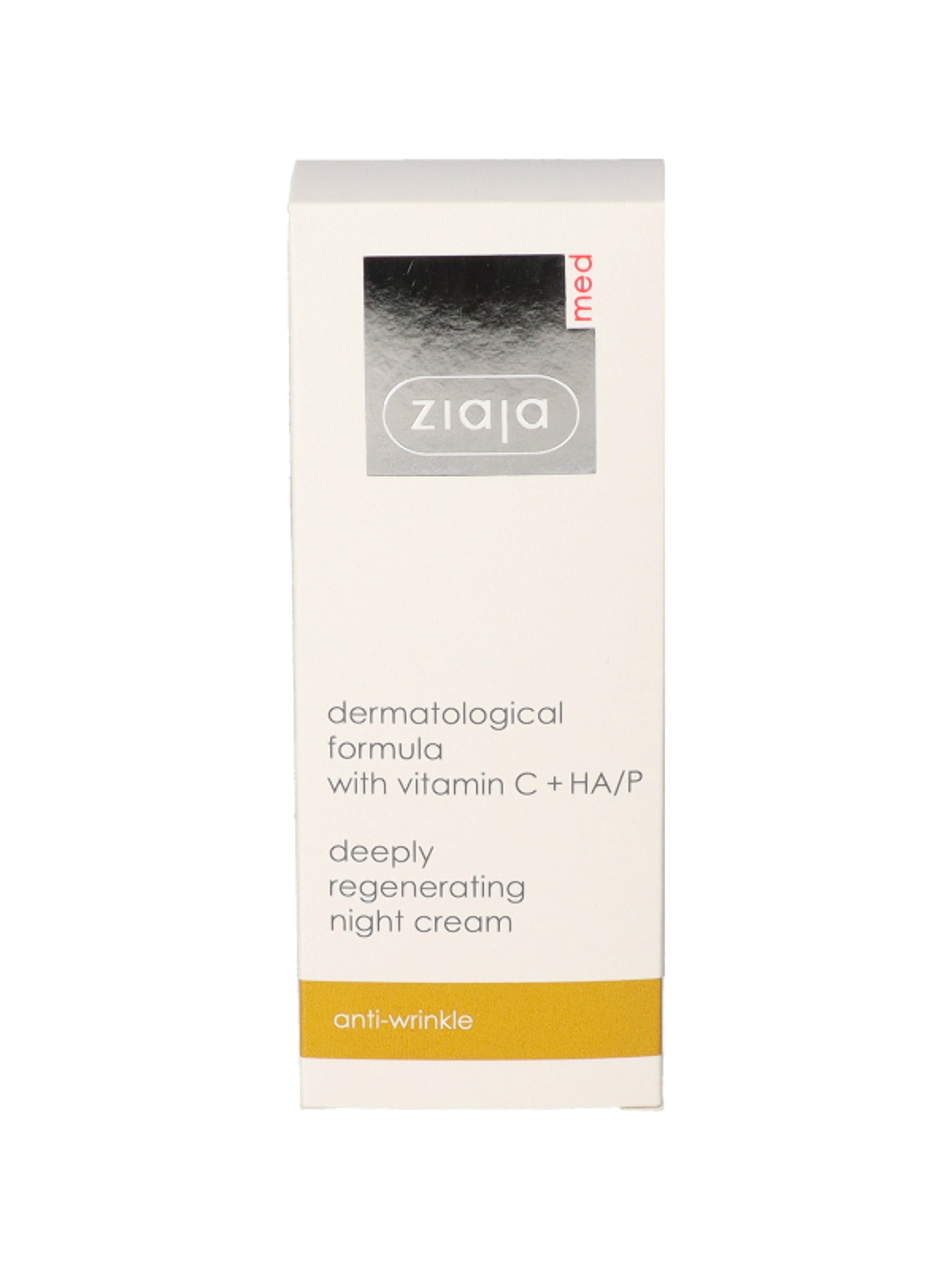 Ziaja Med C-vitaminos ránctalanító, regeneráló éjszakai krém - 50 ml-1