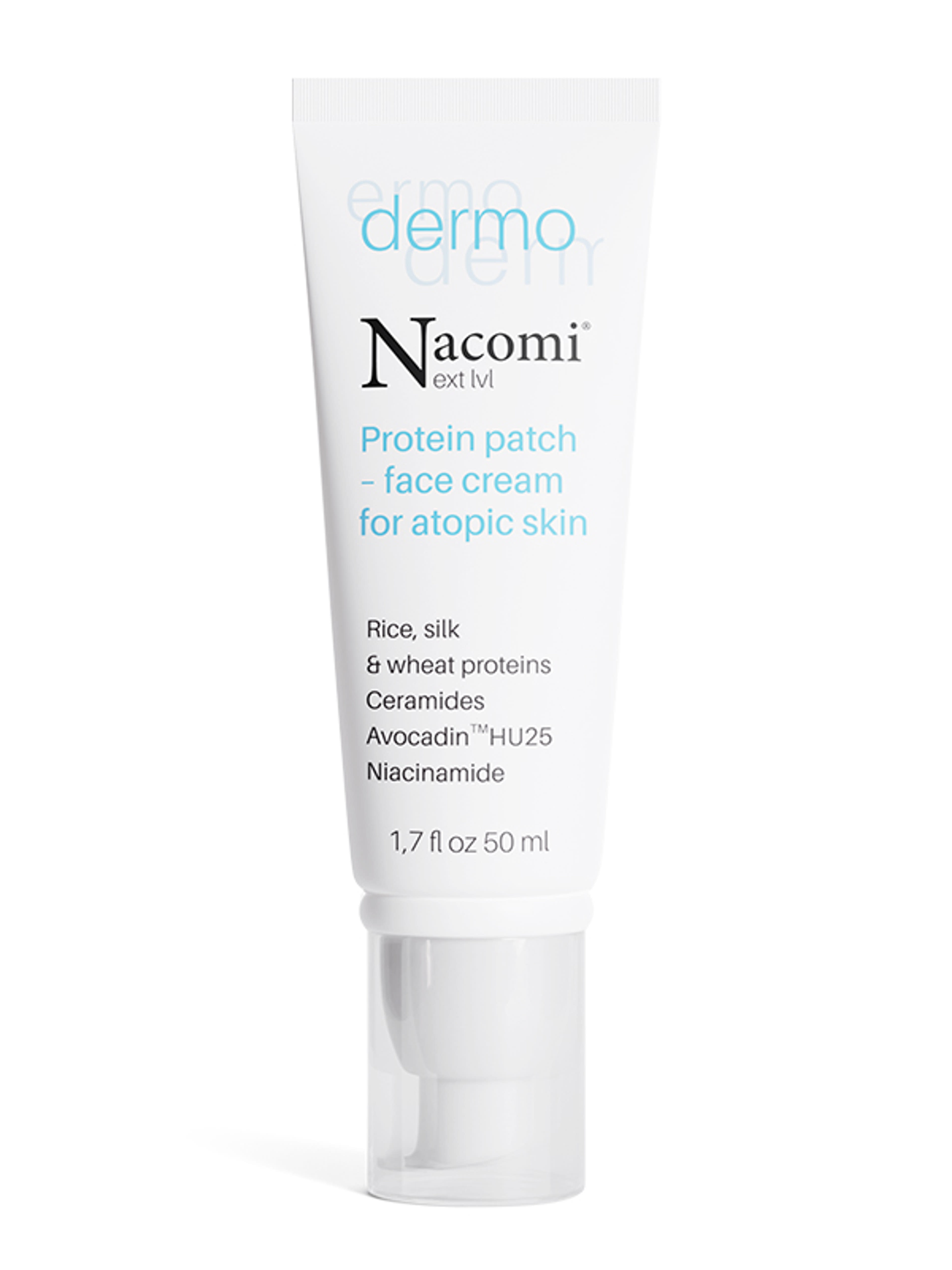 Nacomi Dermo proteines krém atópiás bőrre - 50 ml