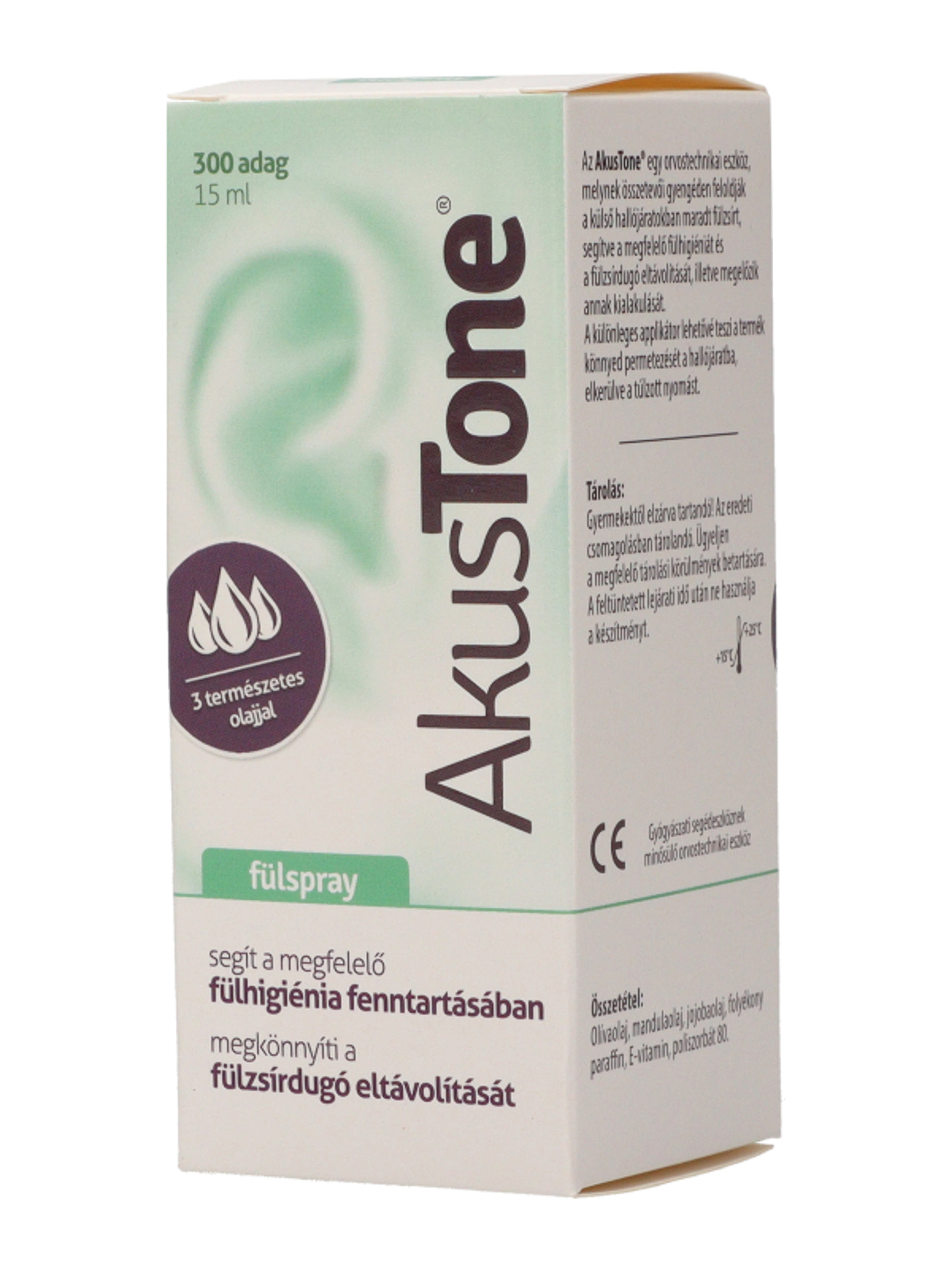 Akustone fülspray - 15 ml-3
