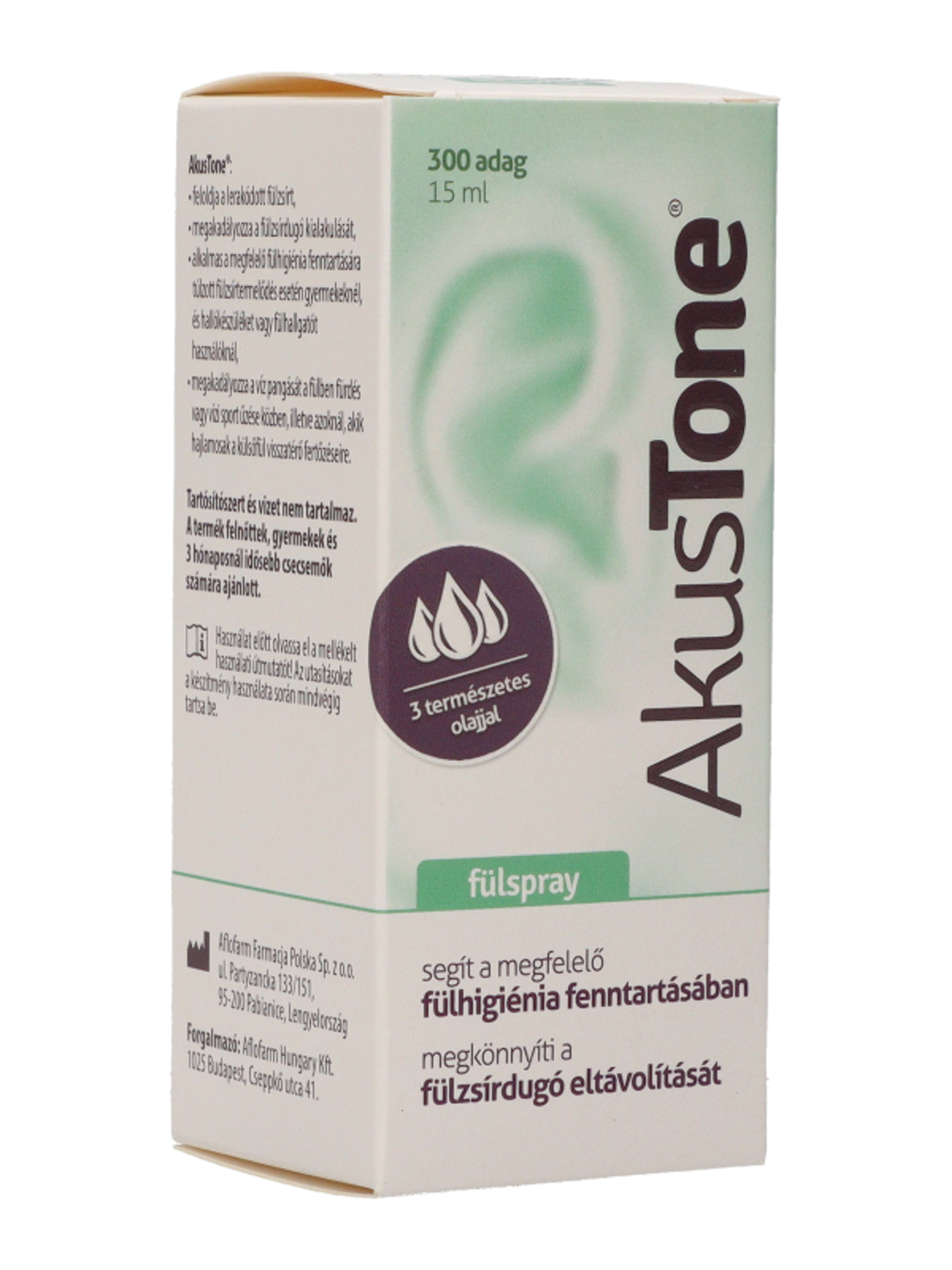 Akustone fülspray - 15 ml-5