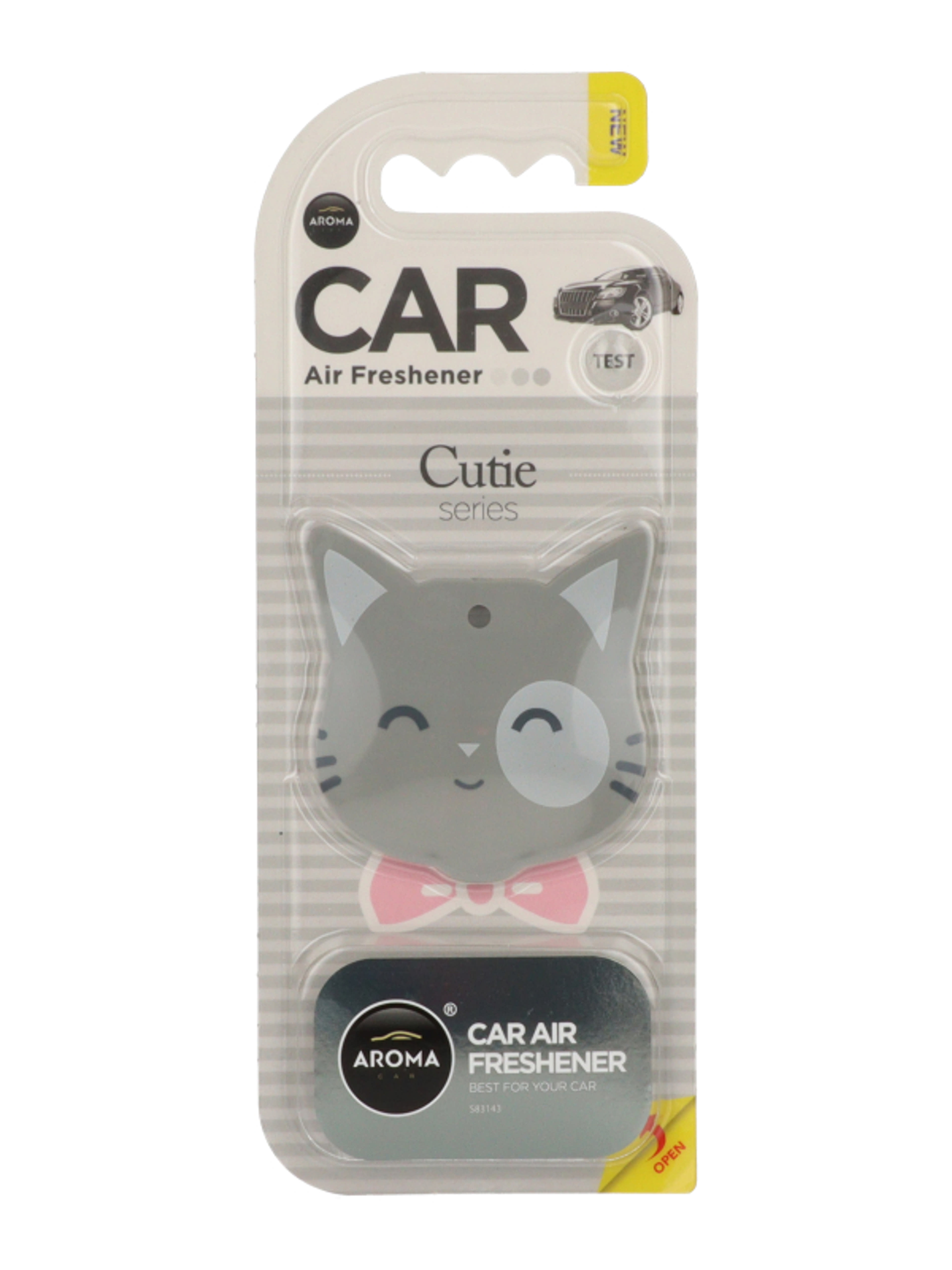 Aroma Car autóillatosító áfonya illattal macska alakú - 8,5 g