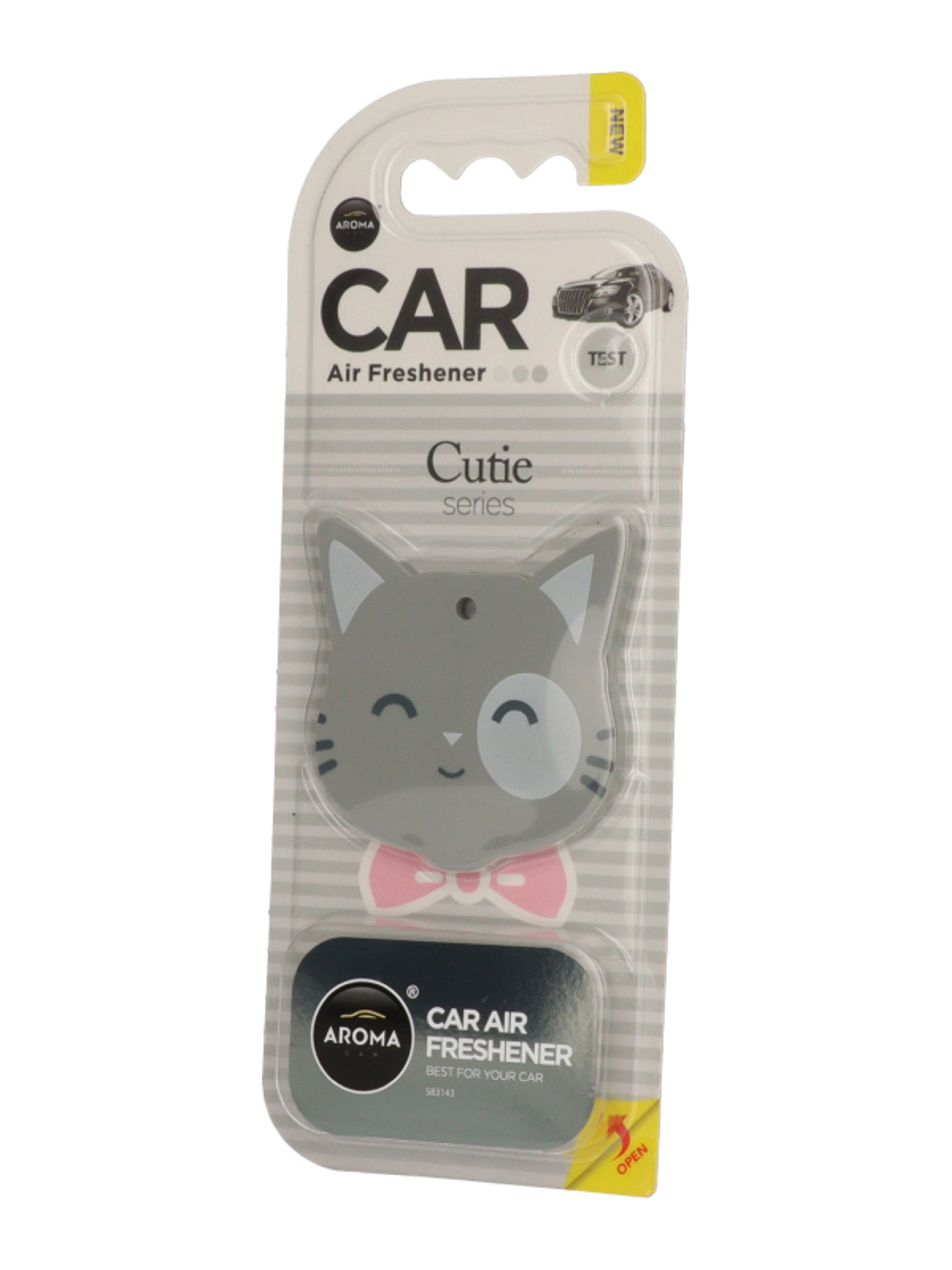 Aroma Car autóillatosító áfonya illattal macska alakú - 8,5 g-2