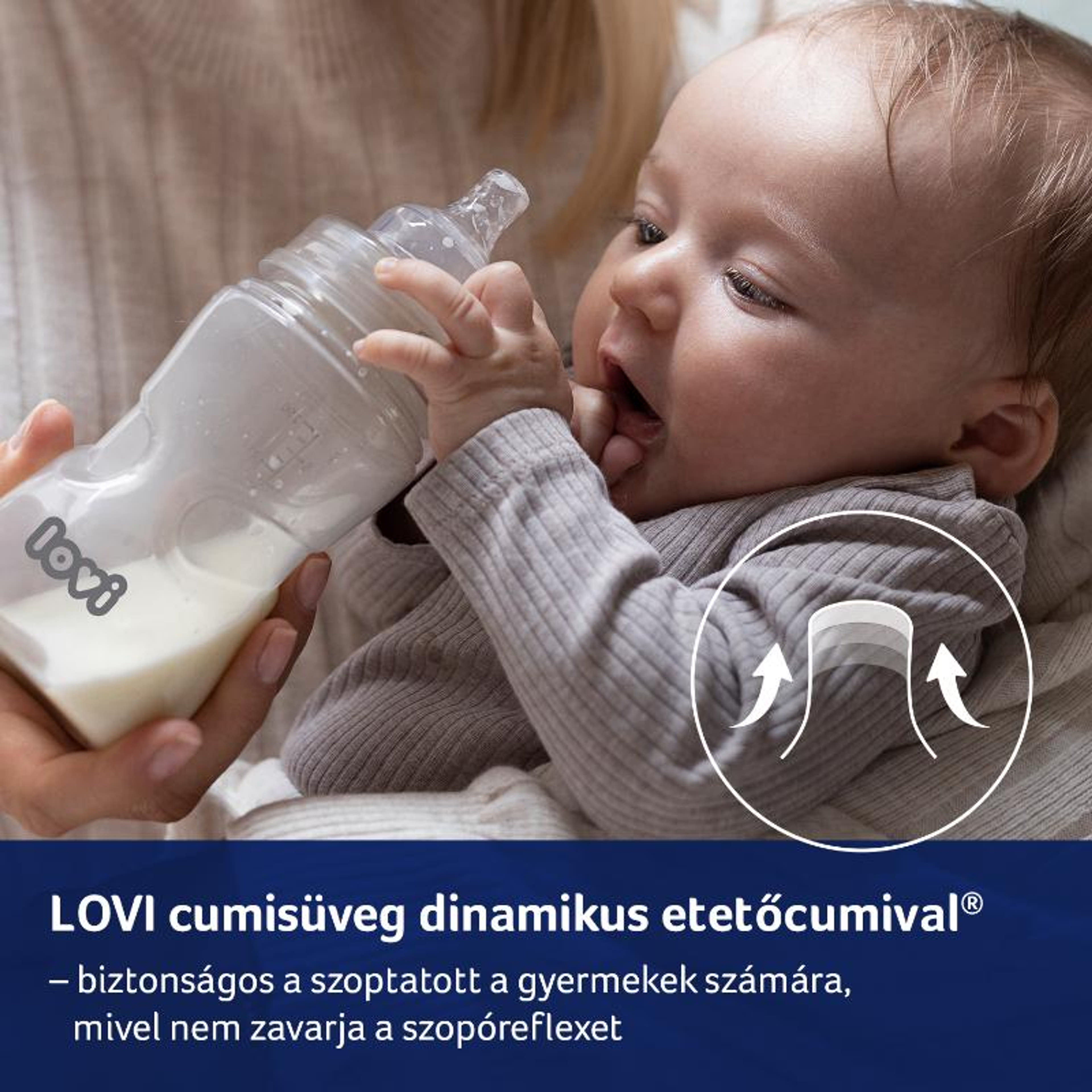 Lovi Supervent Medical cumisüveg 3 hónapos kortól 250 ml - 1 db-3