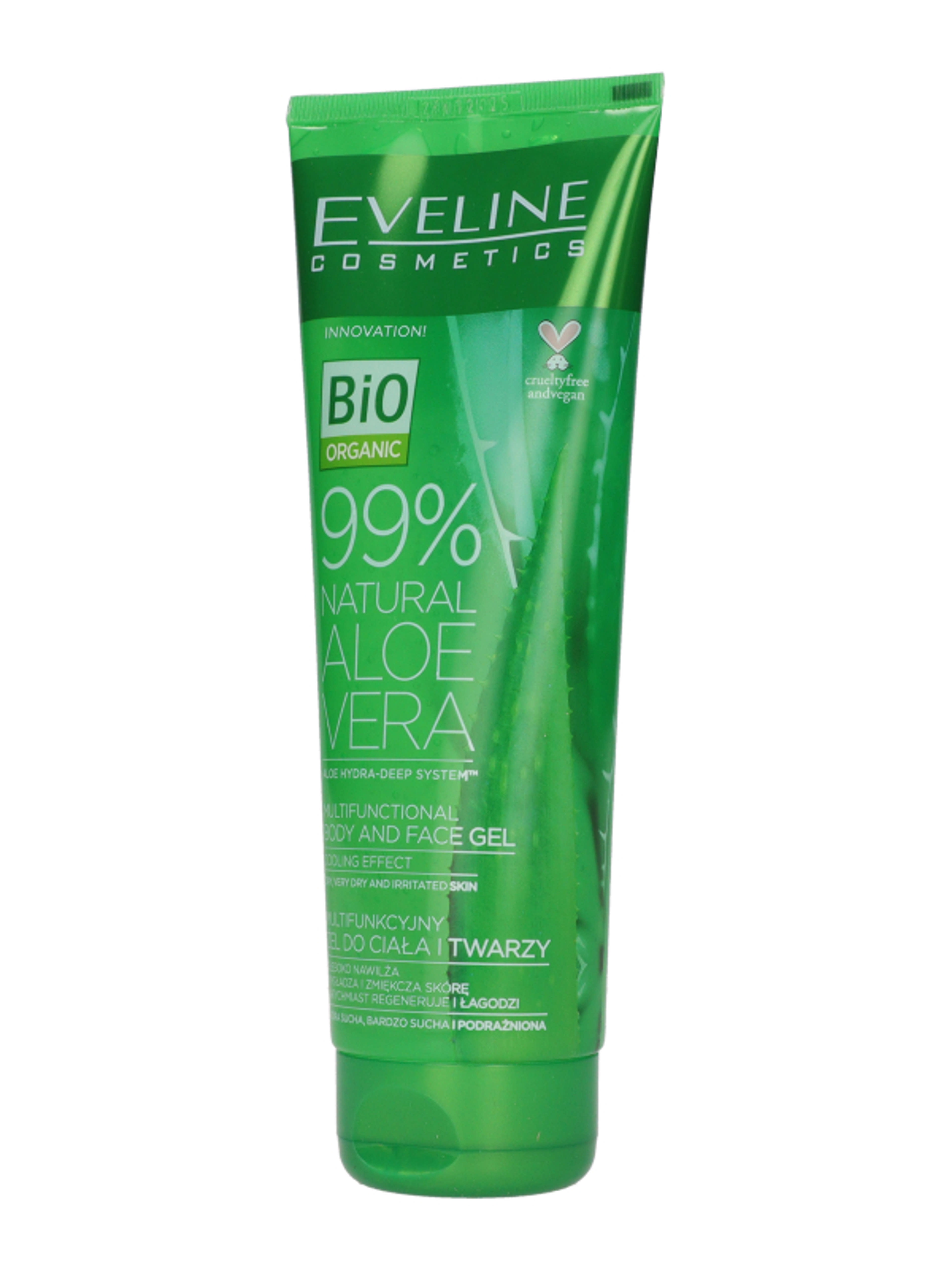 Eveline 99% Natural Aloe Vera test és arc gél - 250 ml-3