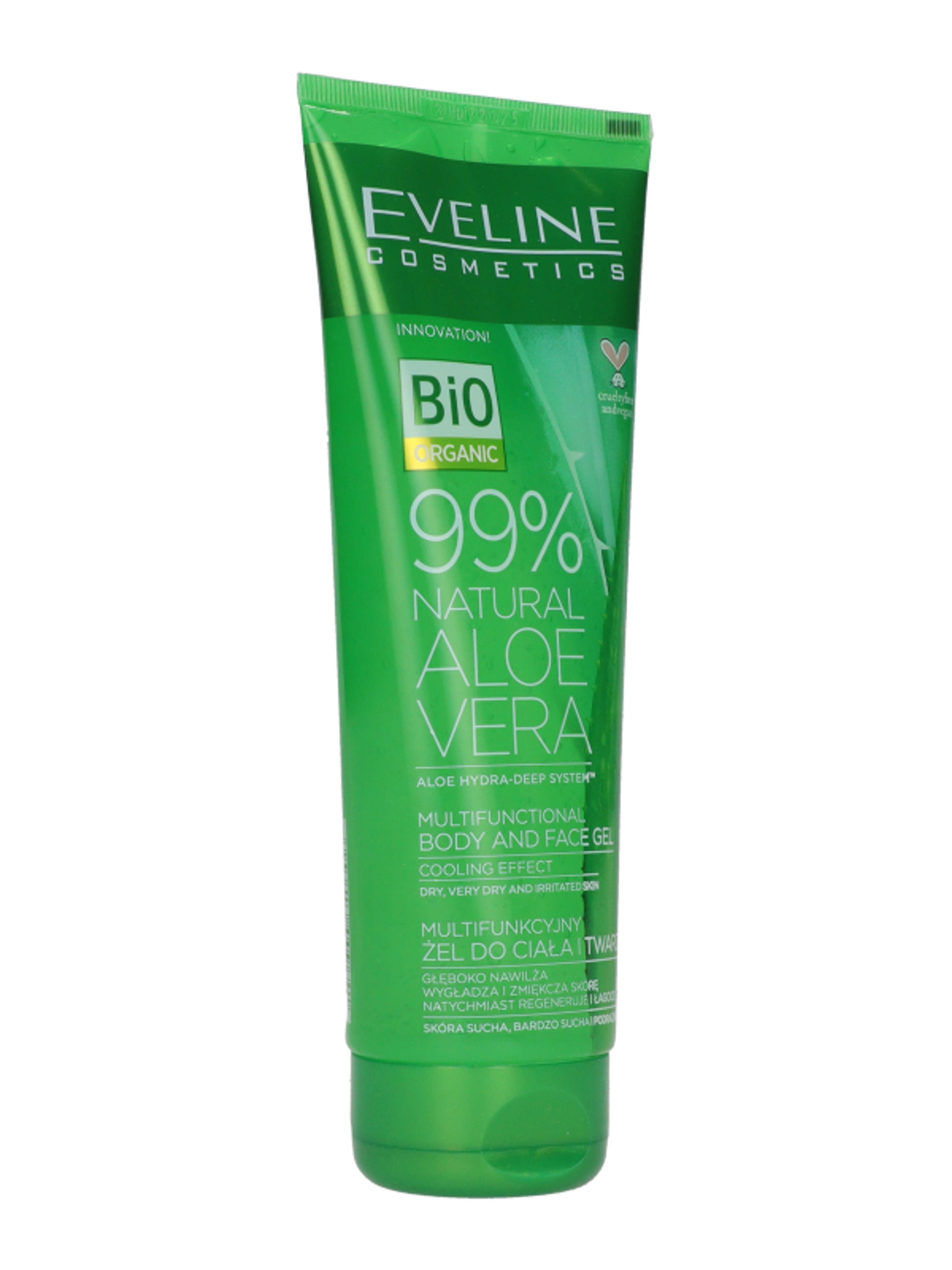 Eveline 99% Natural Aloe Vera test és arc gél - 250 ml-5