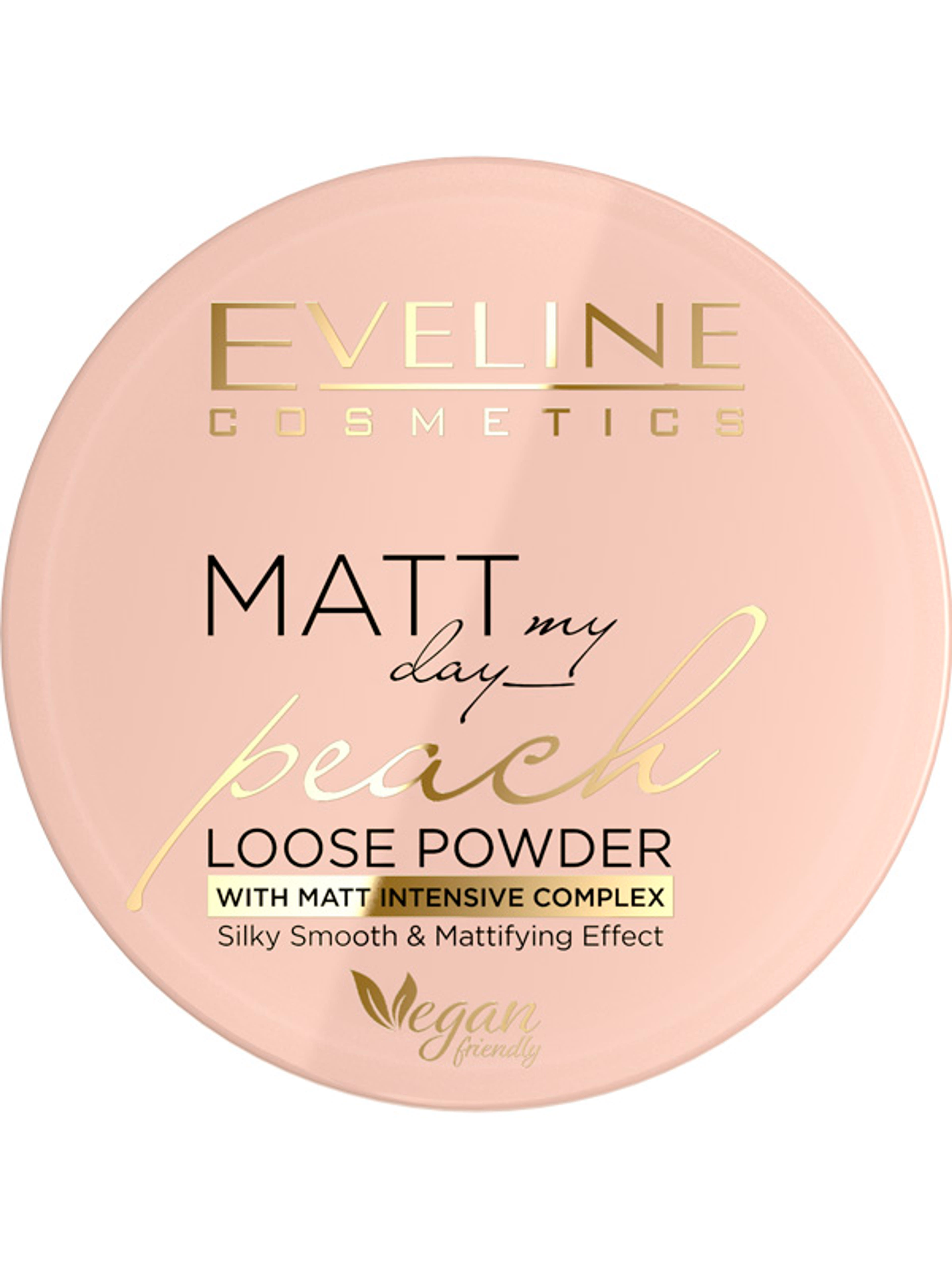Eveline Matt My Day Loose púder peach - 1 db-1