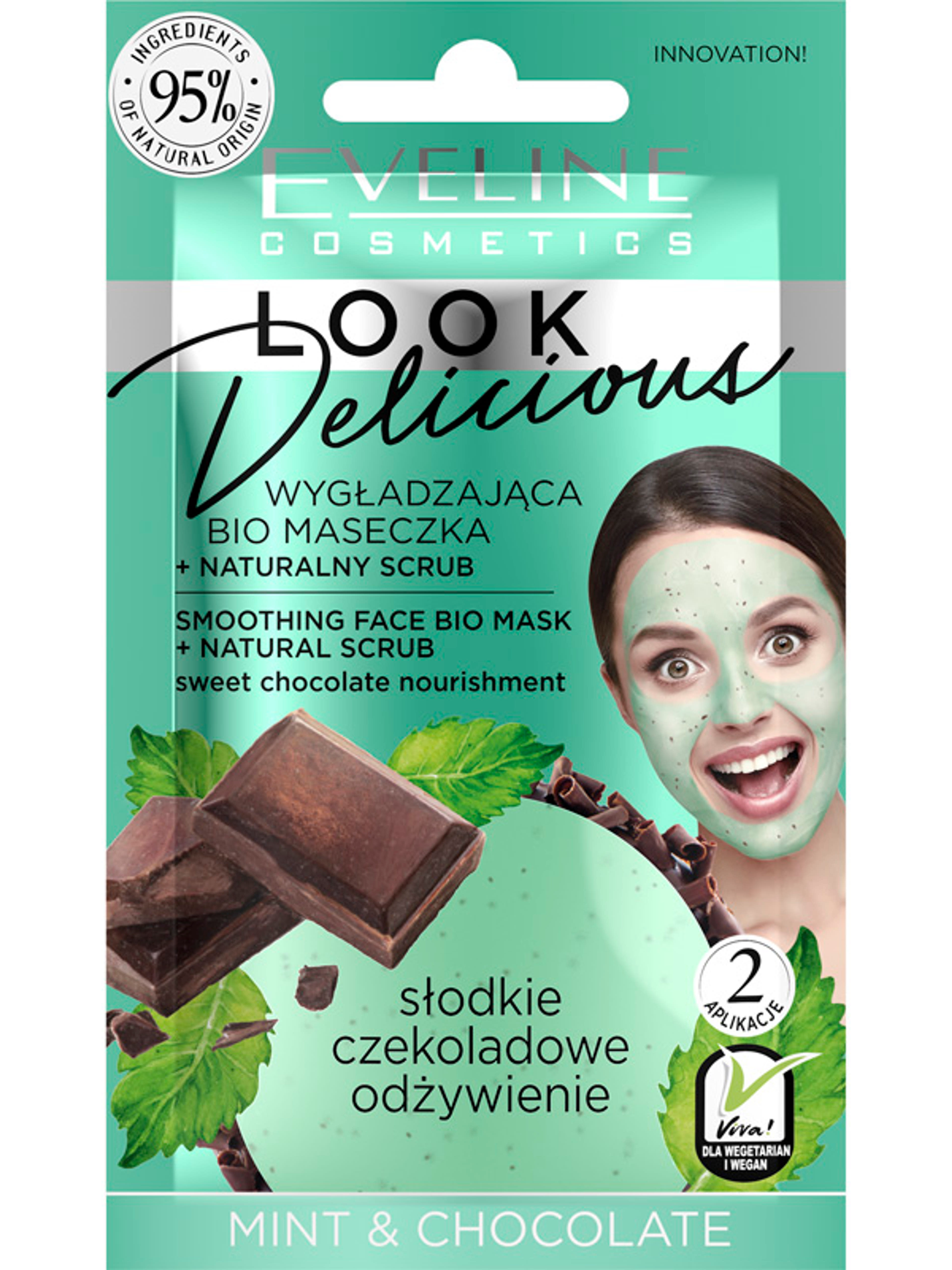 Eveline Look Delicious kisimító arcmaszk - 10 ml