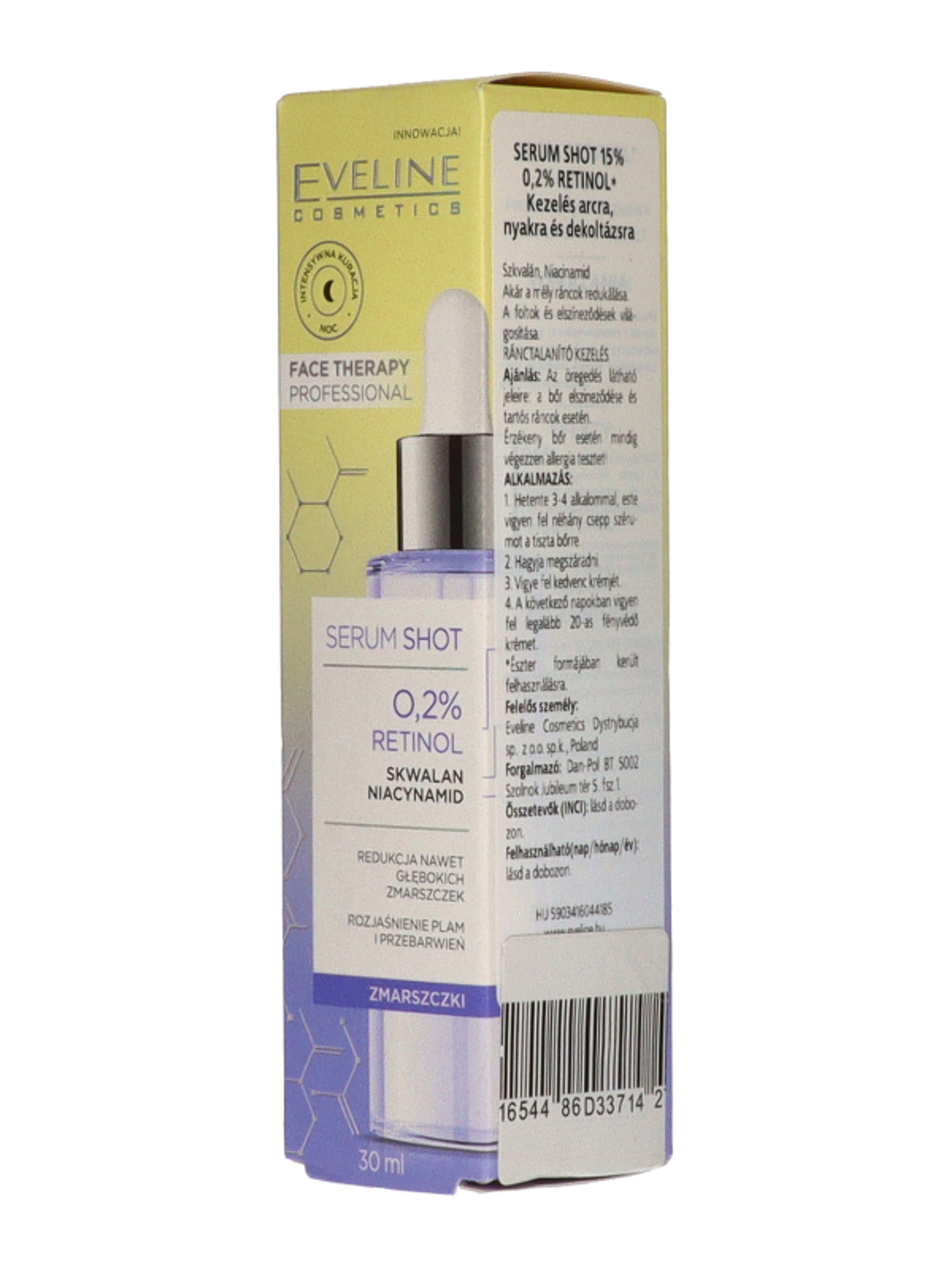 Eveline Shot 0,2% Retinol szérum - 30 ml-2