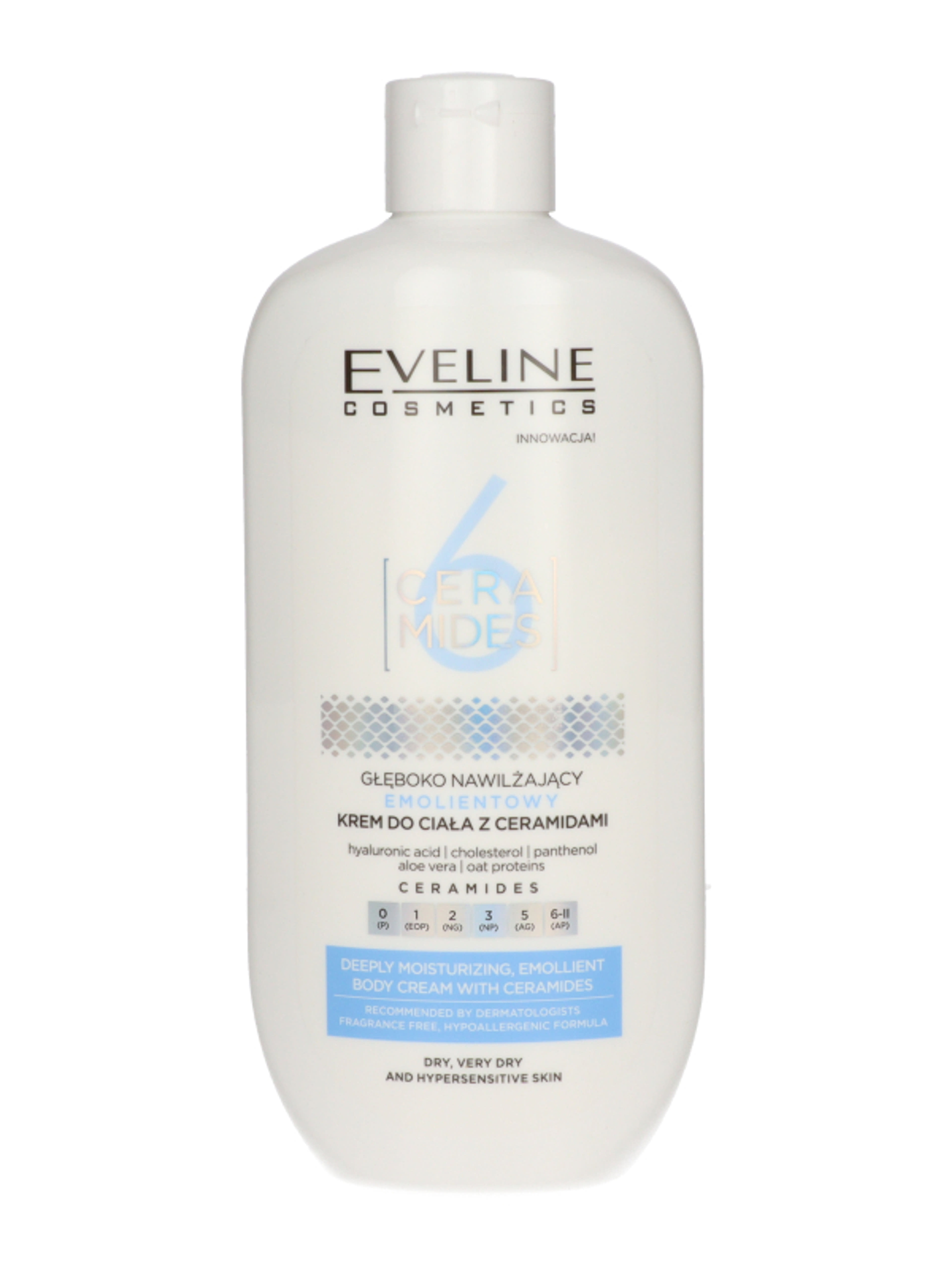 Eveline 6 Ceramides hidratápó és bőrpuhító testkrém - 350 ml-2