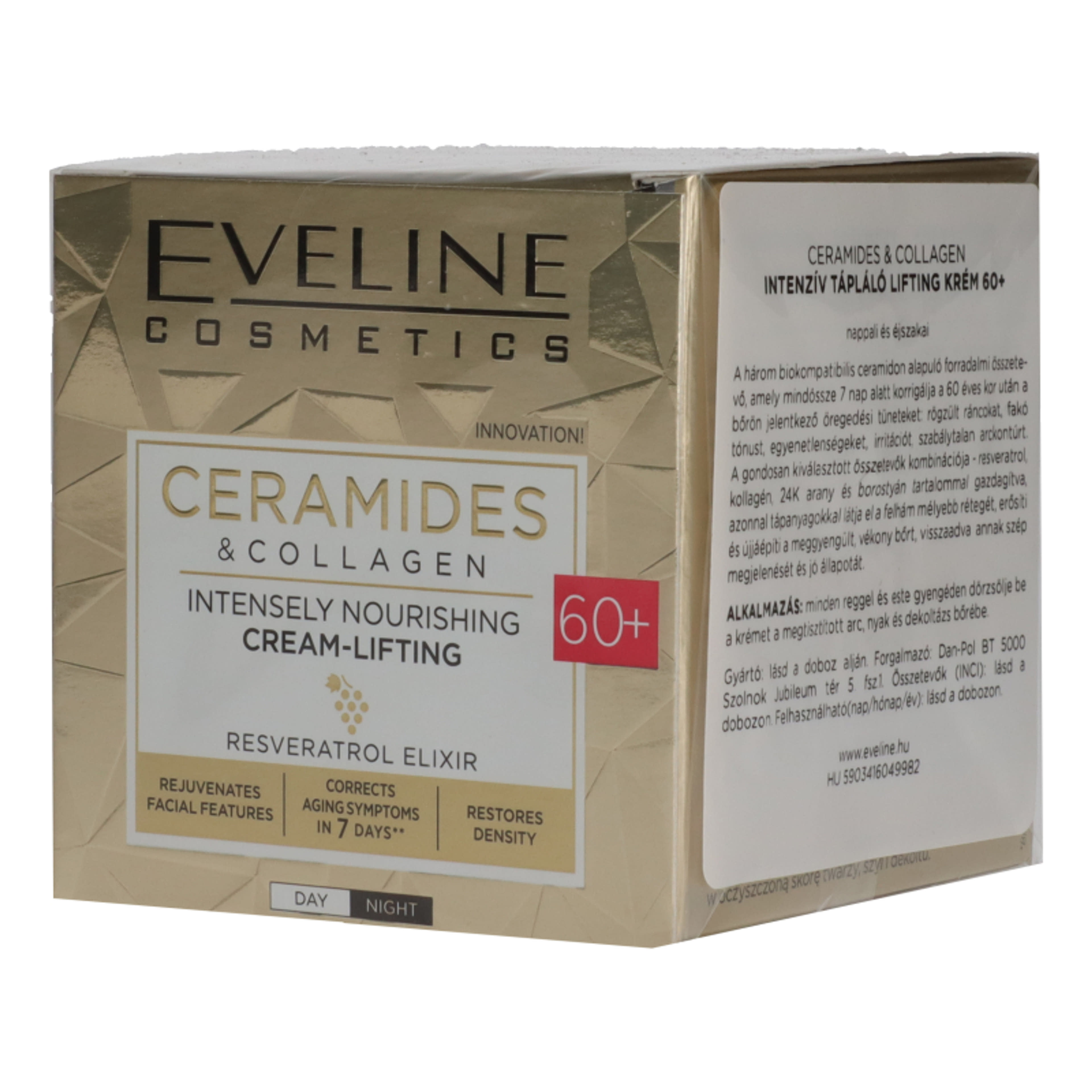 Eveline Ceramide&Collagen Lifting arckrém 60+ - 50 ml-3