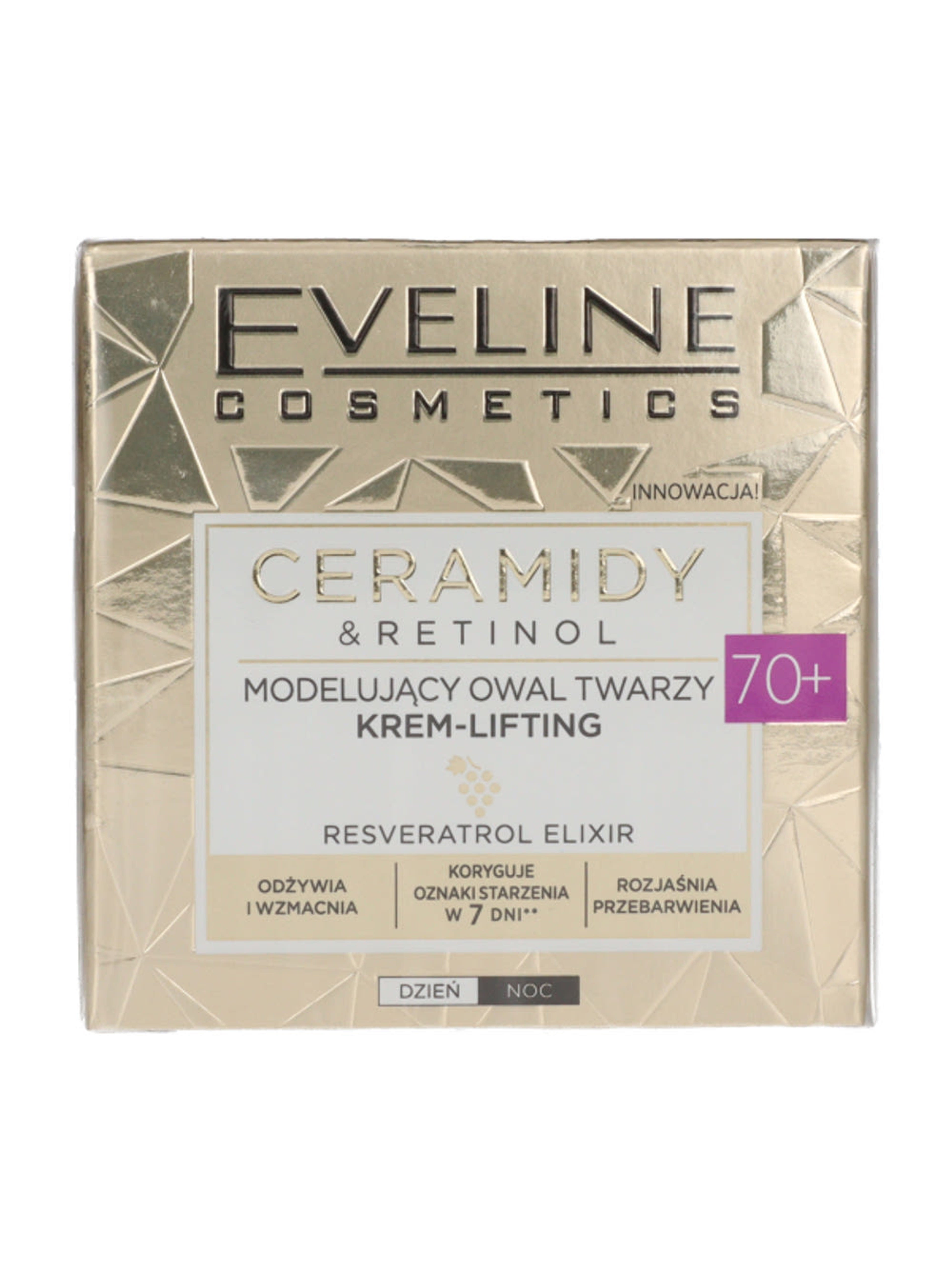 Eveline Ceramides & Retinol Lifting arckrém 70+ - 50 ml