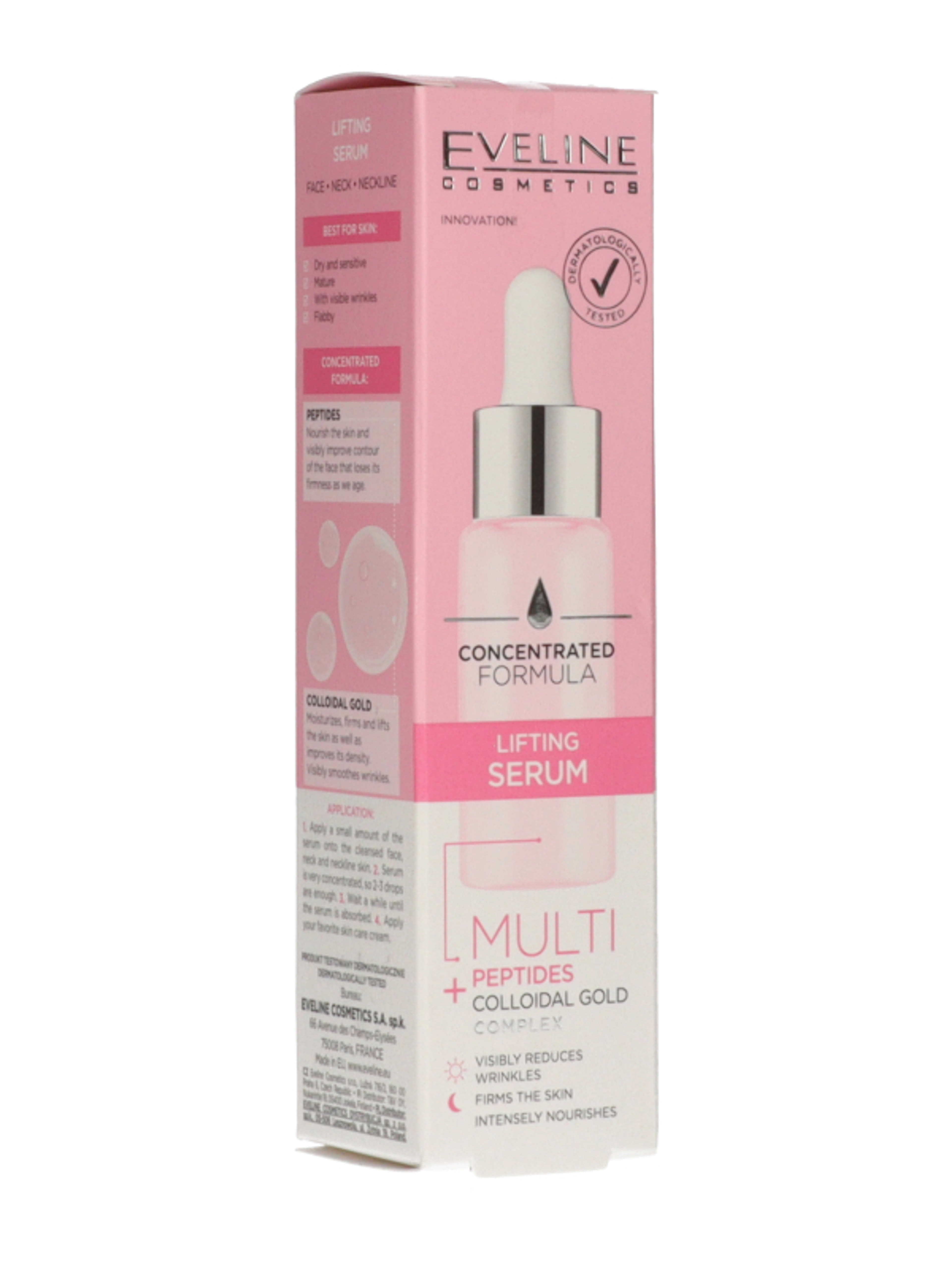 Eveline Multi Peptidek és Aranykollid lifting szérum - 18 ml-4