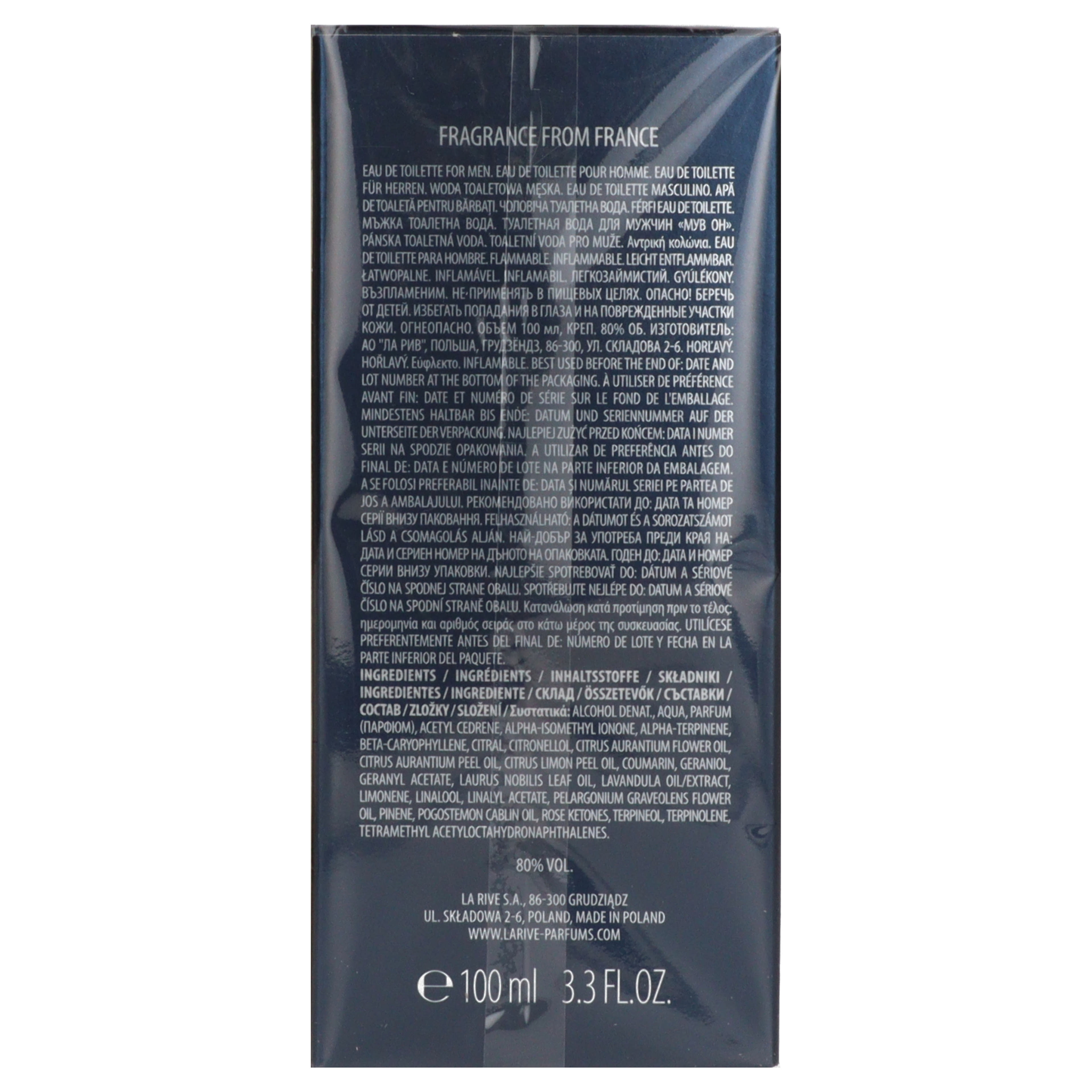 La Rive Move On férfi Eau de Toilette - 100 ml-3