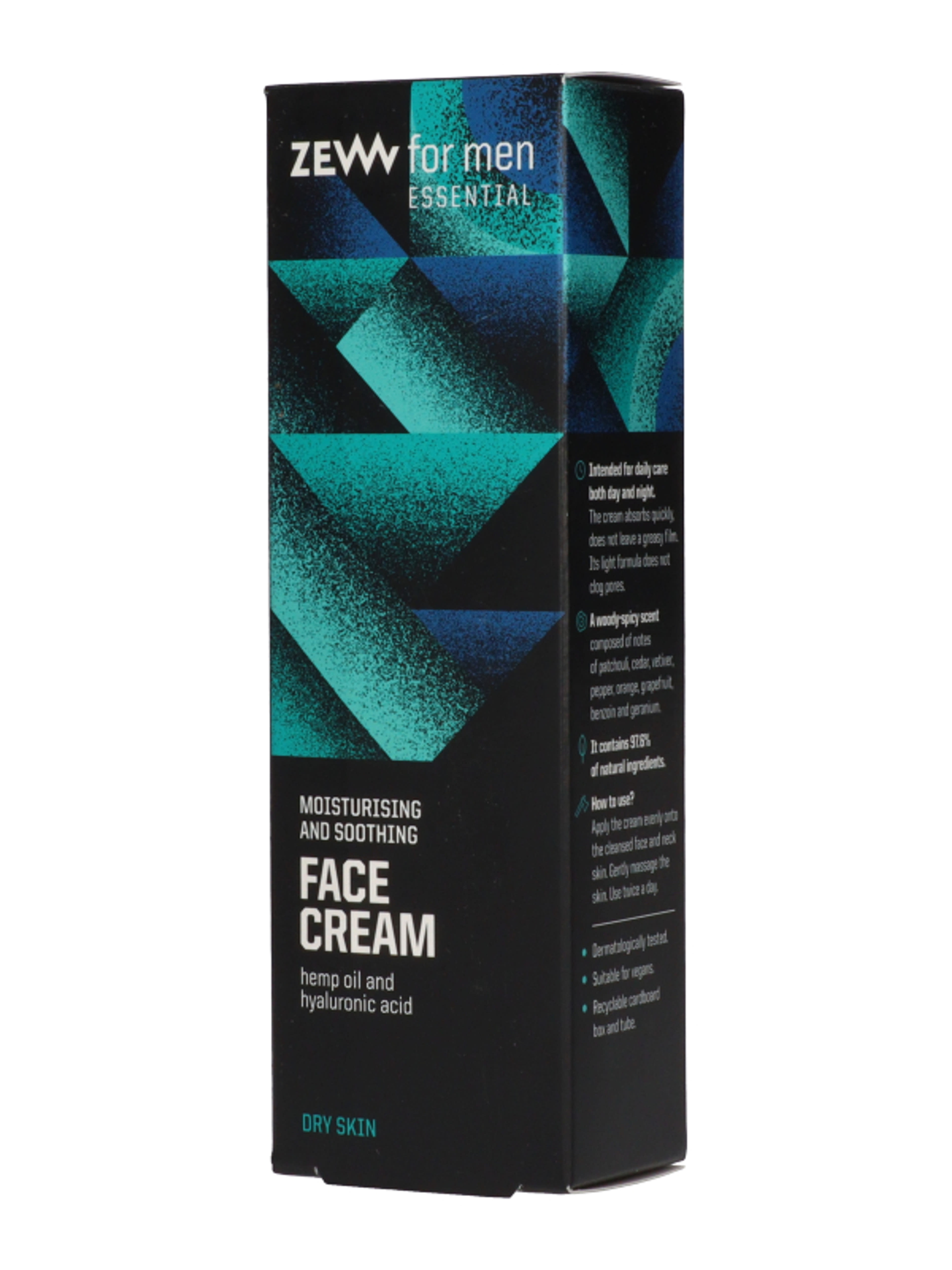 Zew For Men Essential hidratáló arckrém száraz bőrre - 50 ml-3