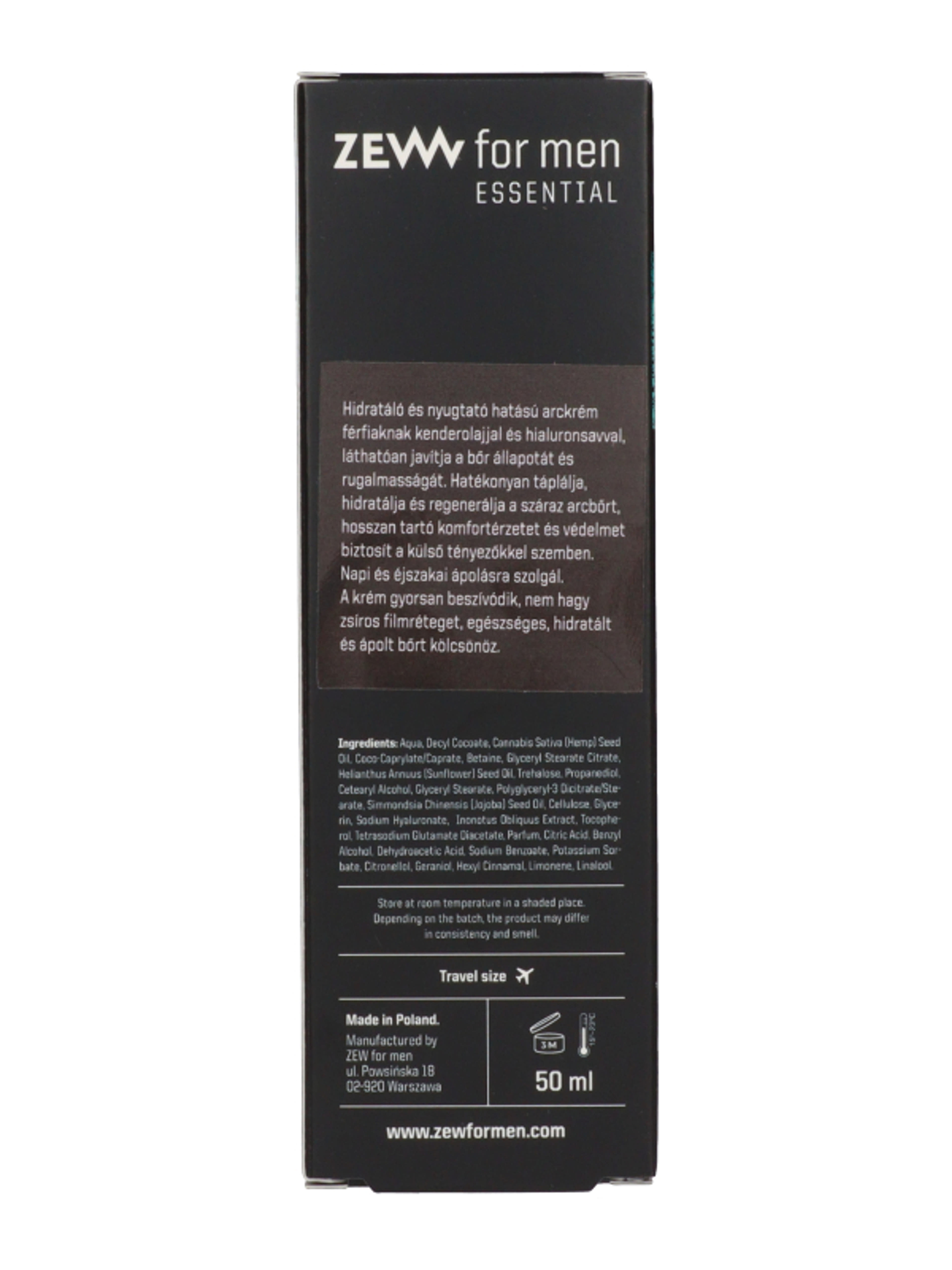 Zew For Men Essential hidratáló arckrém száraz bőrre - 50 ml-4