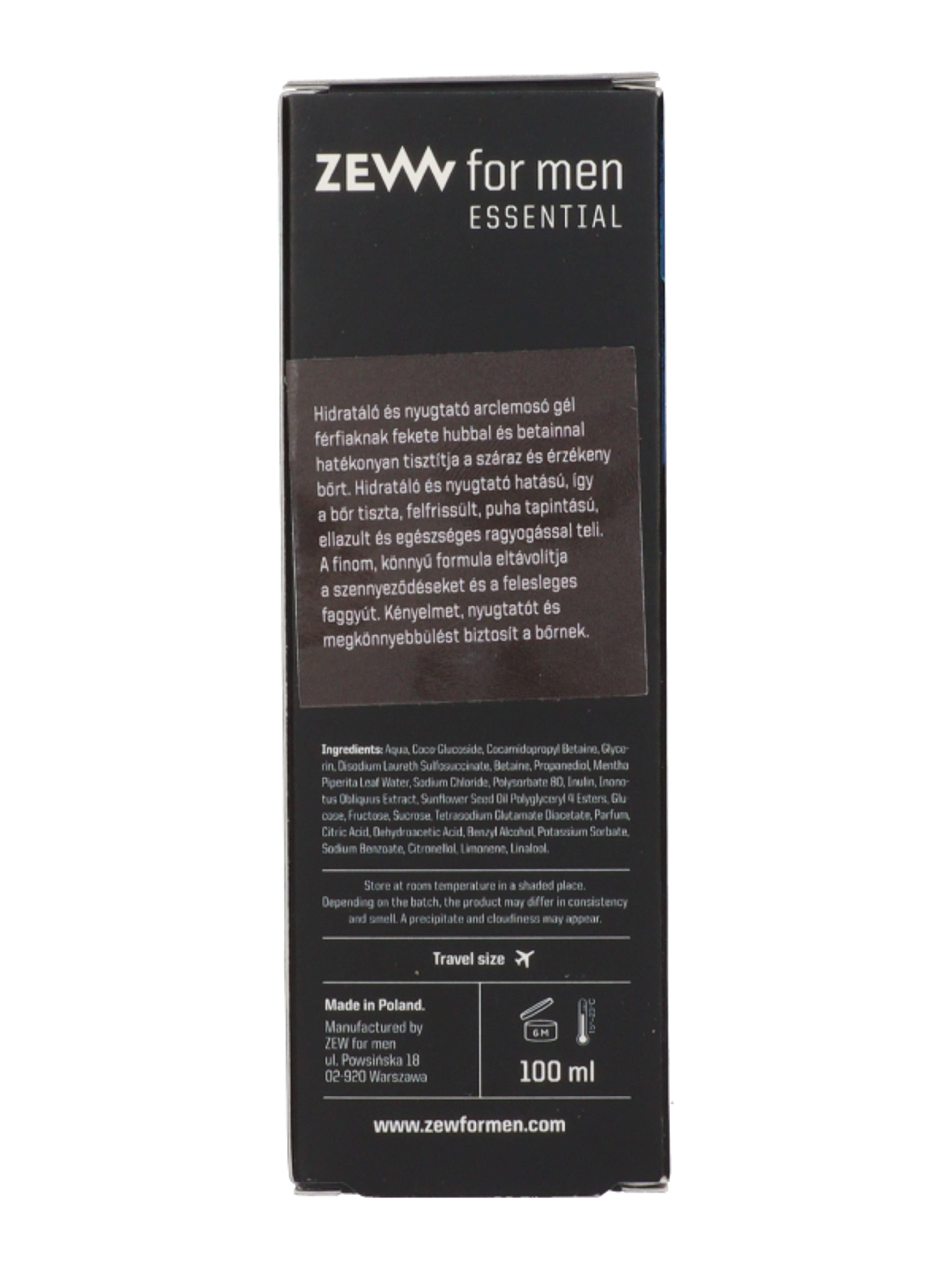 Zew For Men Essential hidratáló arclemosó gél - 100 ml-4