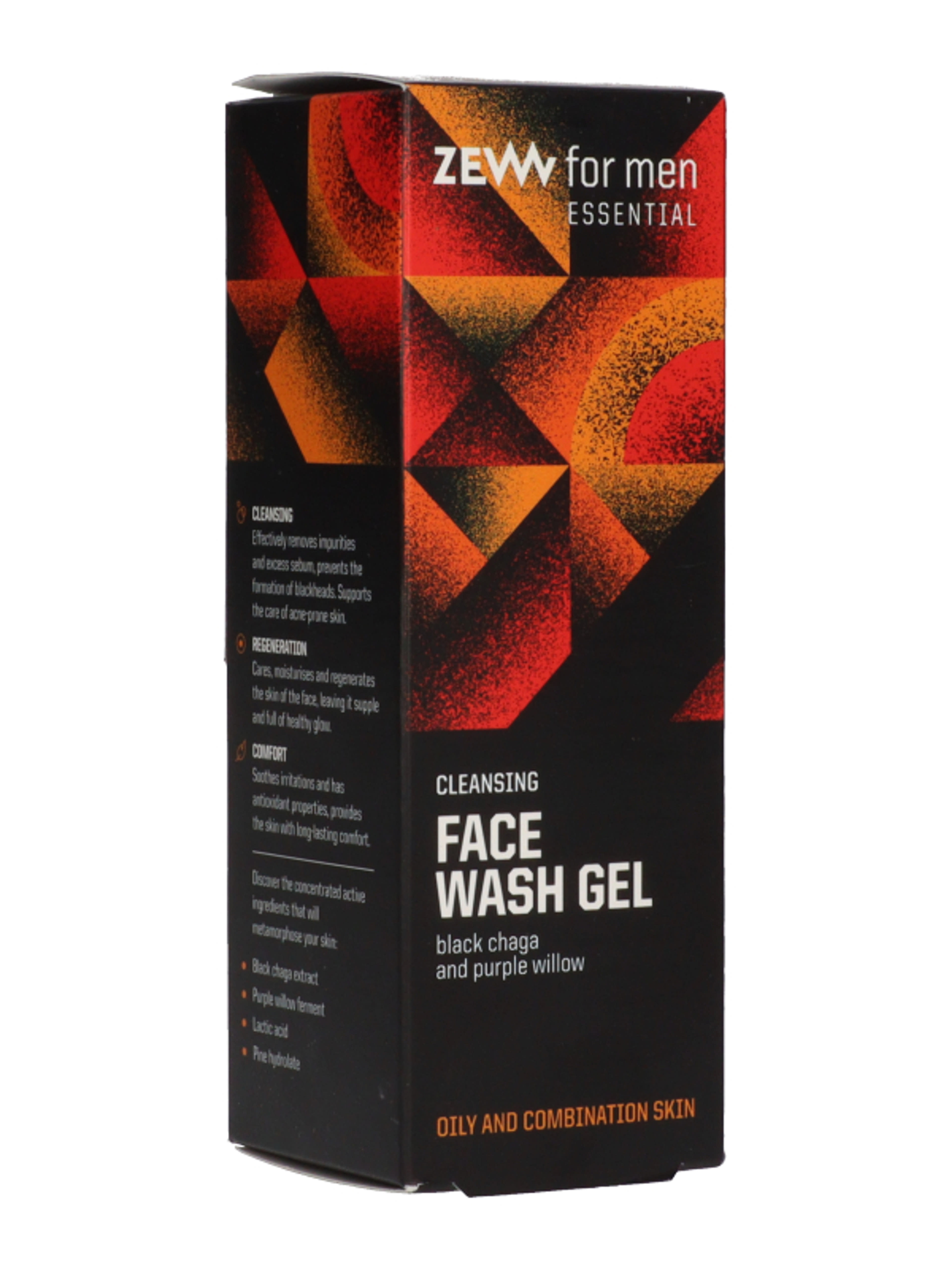 Zew For Men Essential arclemosó gél zsíros bőrre - 100 ml-5