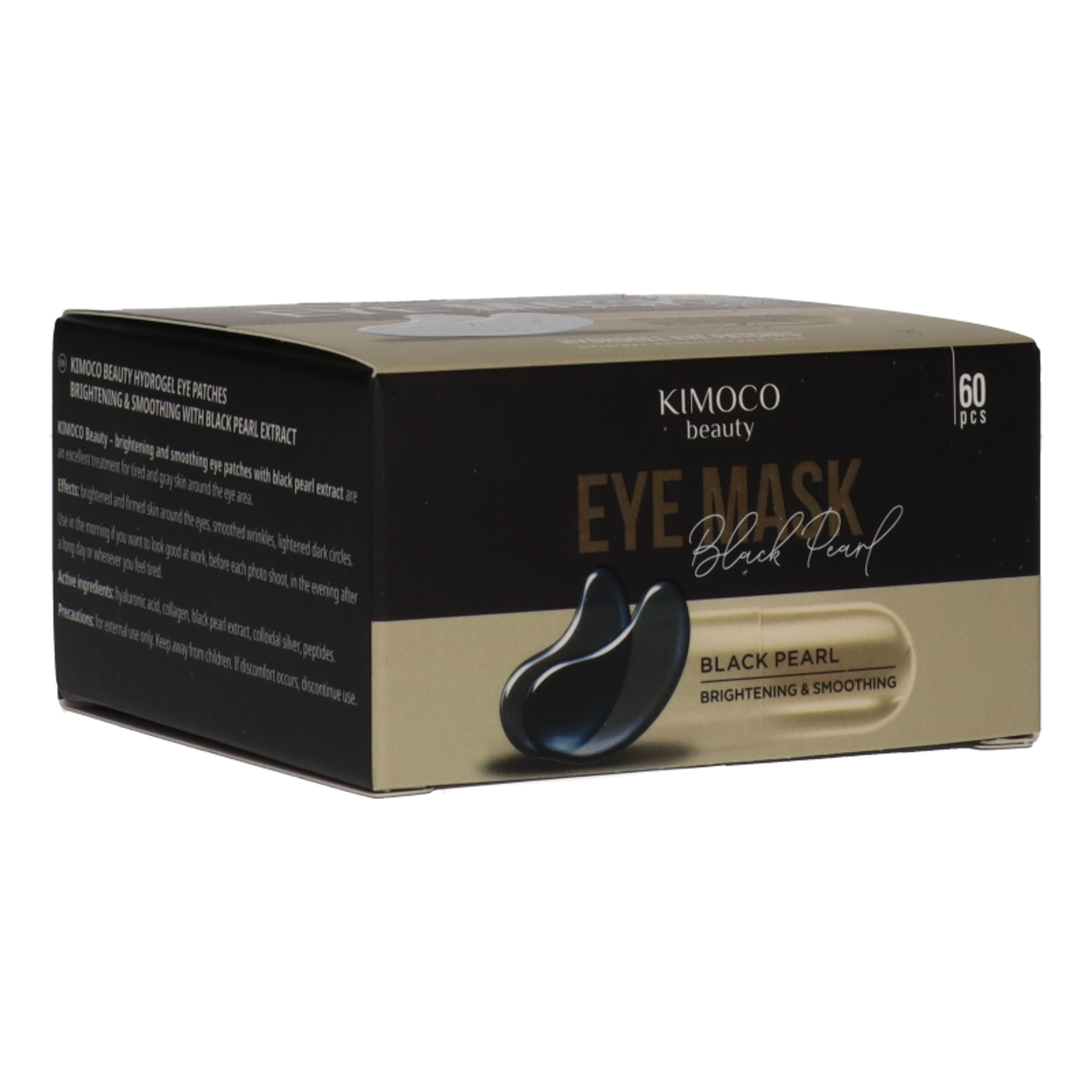 Kimoco Black Pearl Brightening & Smoothing szemkörnyék tapasz - 60 db-2