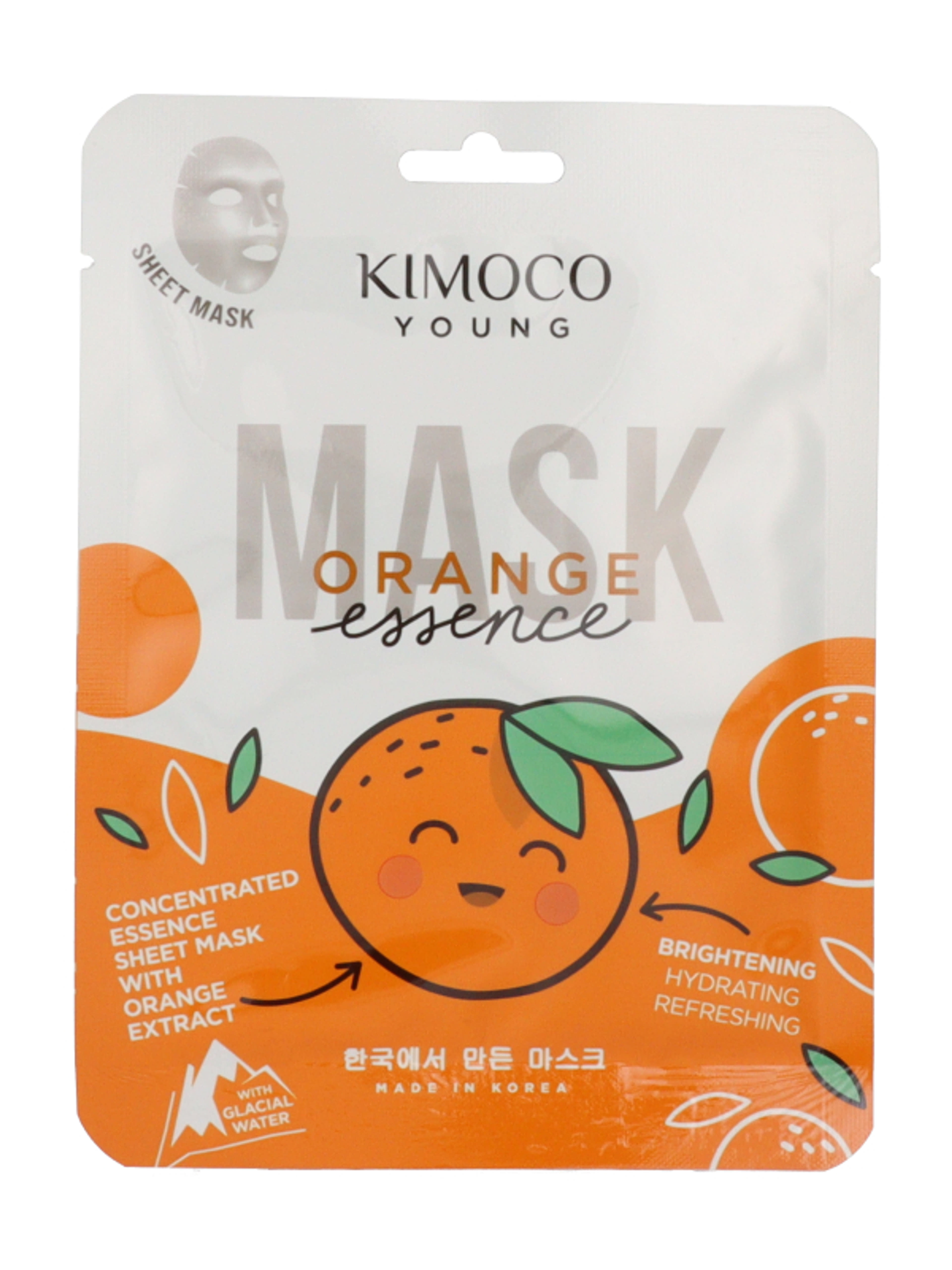 Kimoco fátyolmaszk narancs kivonattal - 25 ml-1