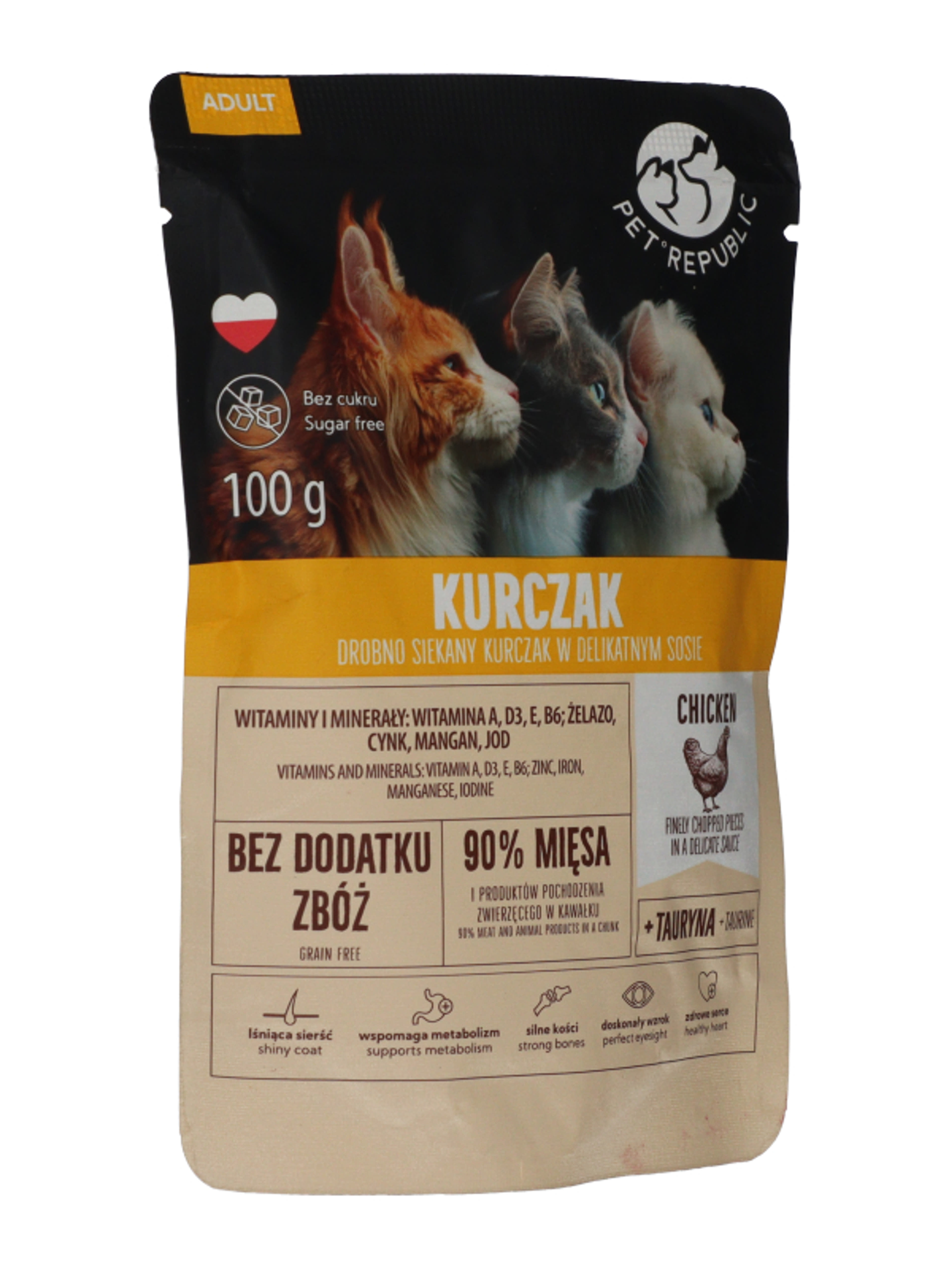 PetRepublic alutasak macskáknak csirke filével - 100-5