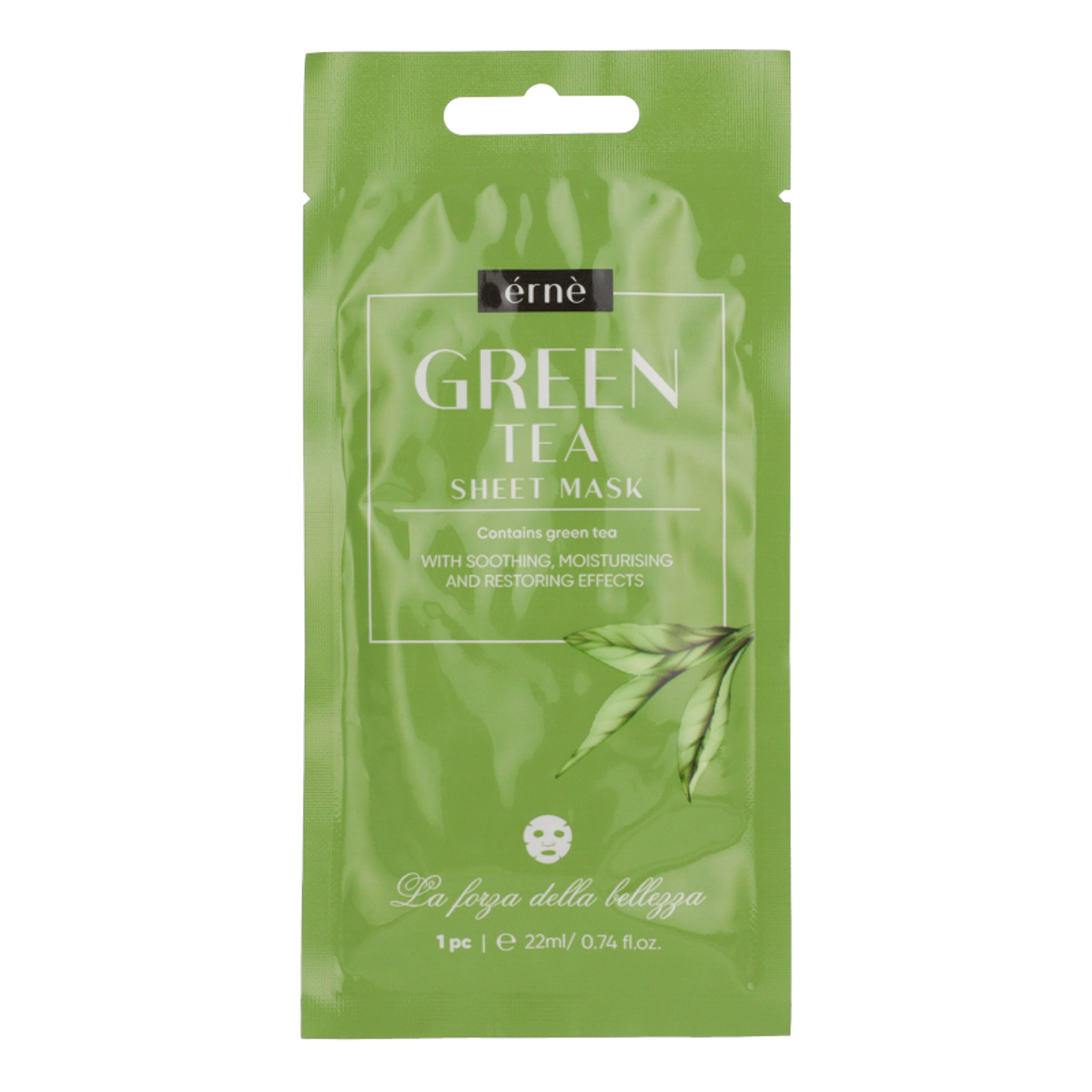 Erne szövetmaszk zöld teával - 22 ml-1