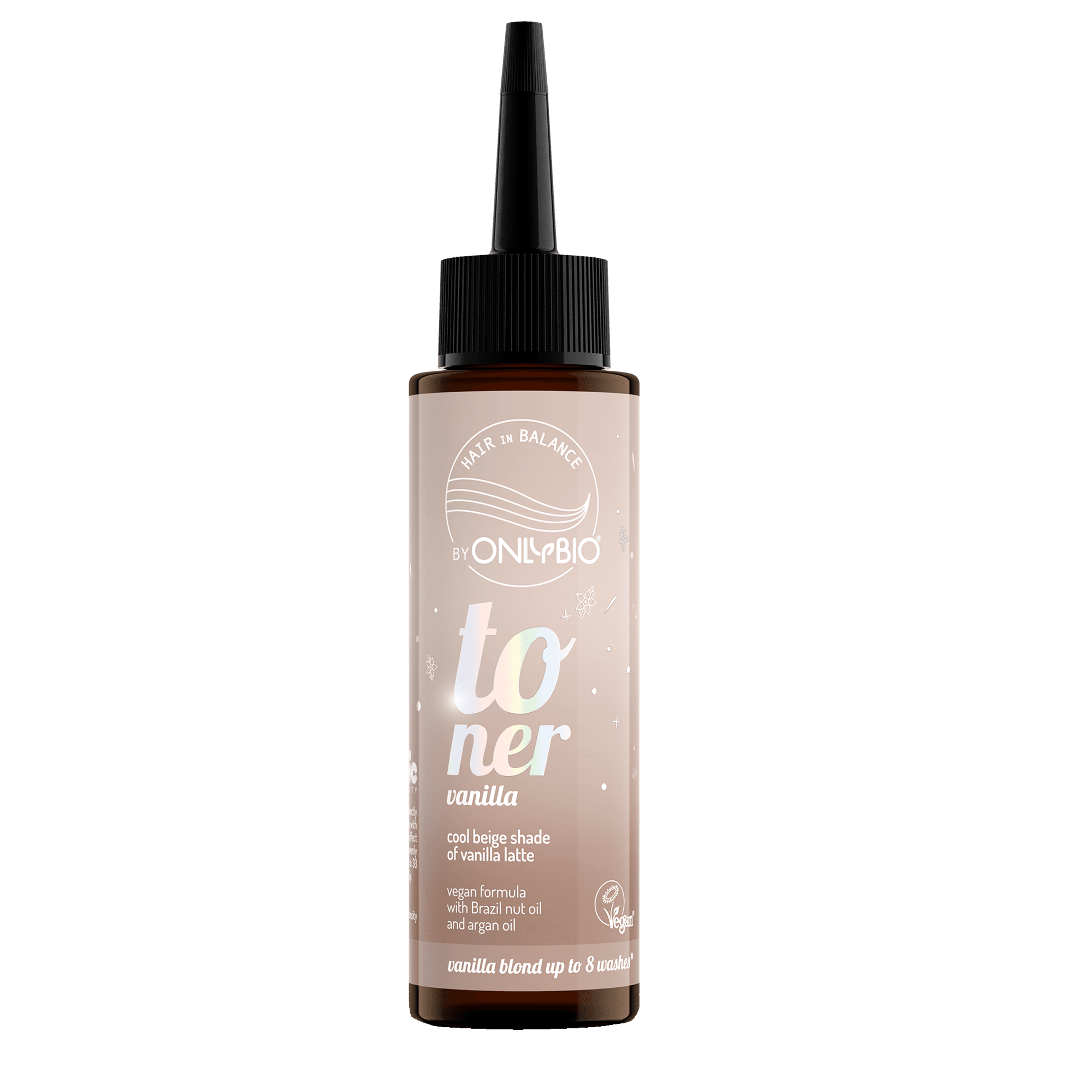 OnlyBio Hair in Balance színező hajtonik /vanília - 100 ml