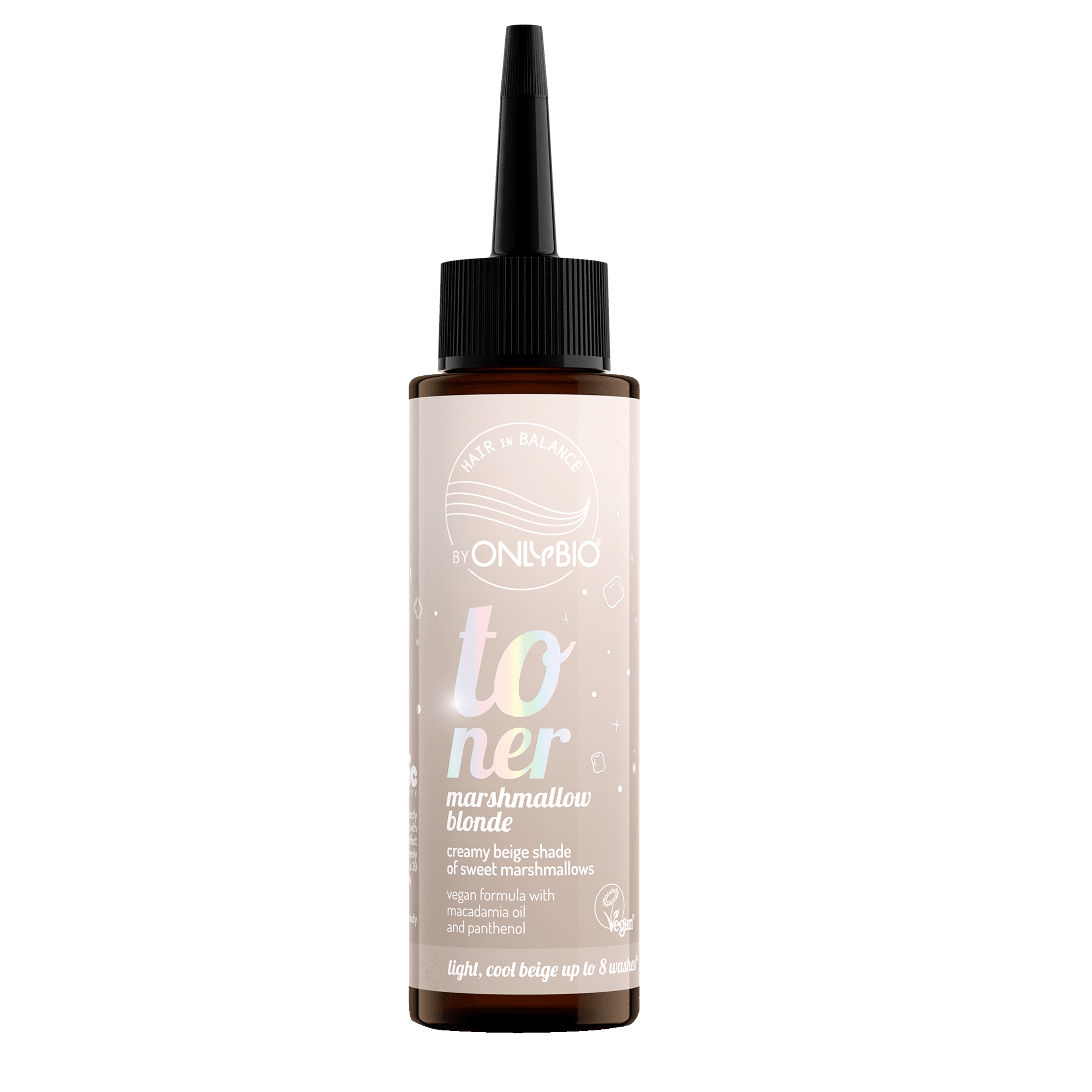 OnlyBio Hair in Balance színező hajtonik /pillecukor szőke - 100 ml