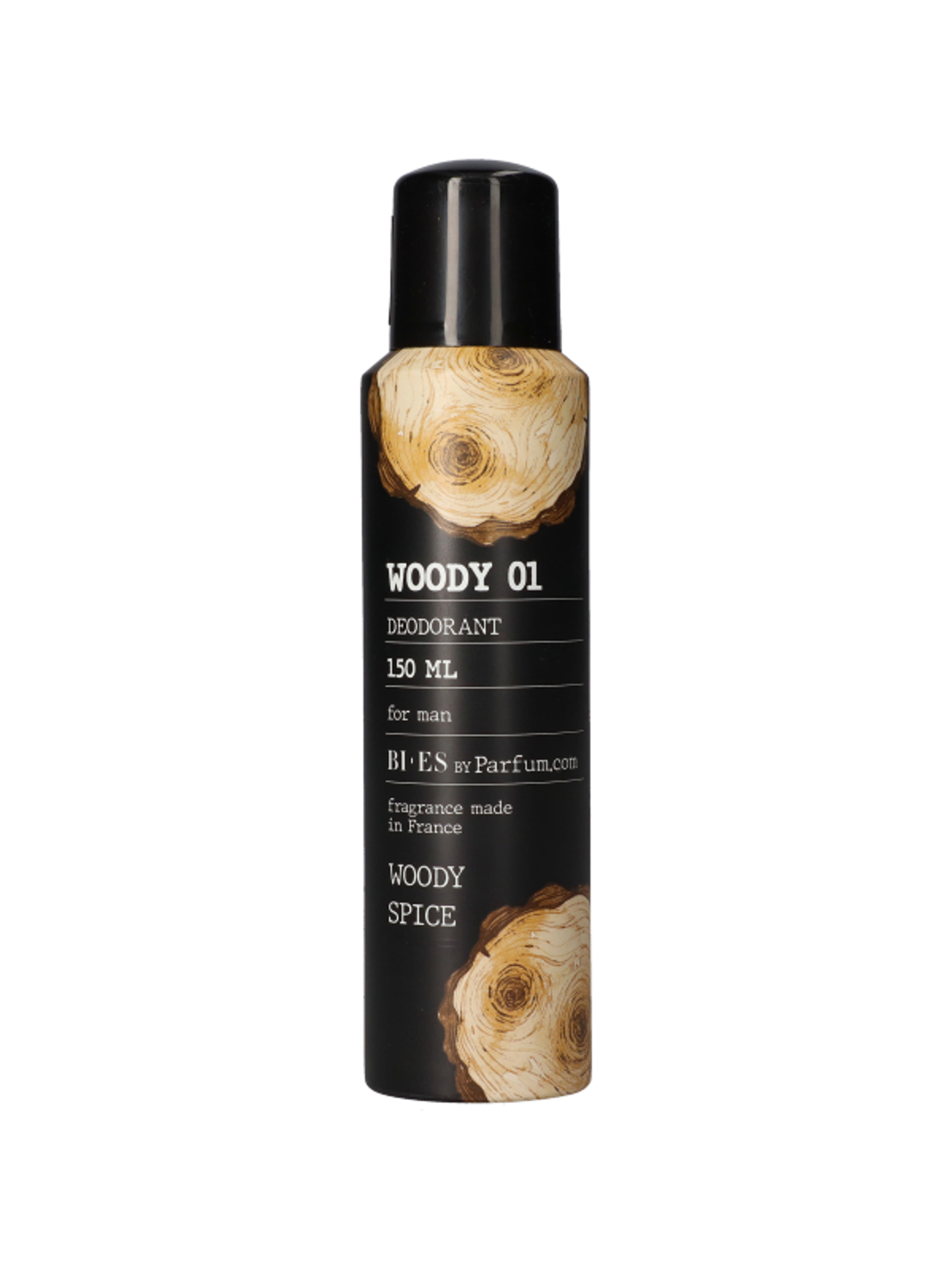 Bi-Es Woody 01 dezodor, férfi - 150 ml